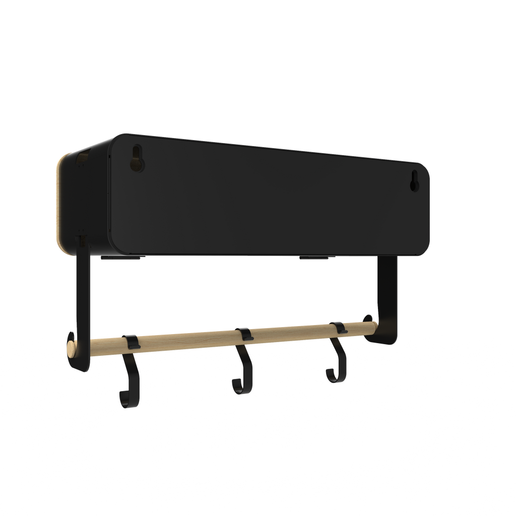 Hanging / Magnetic Rack System - Shelf With Door W/Brackets (T)