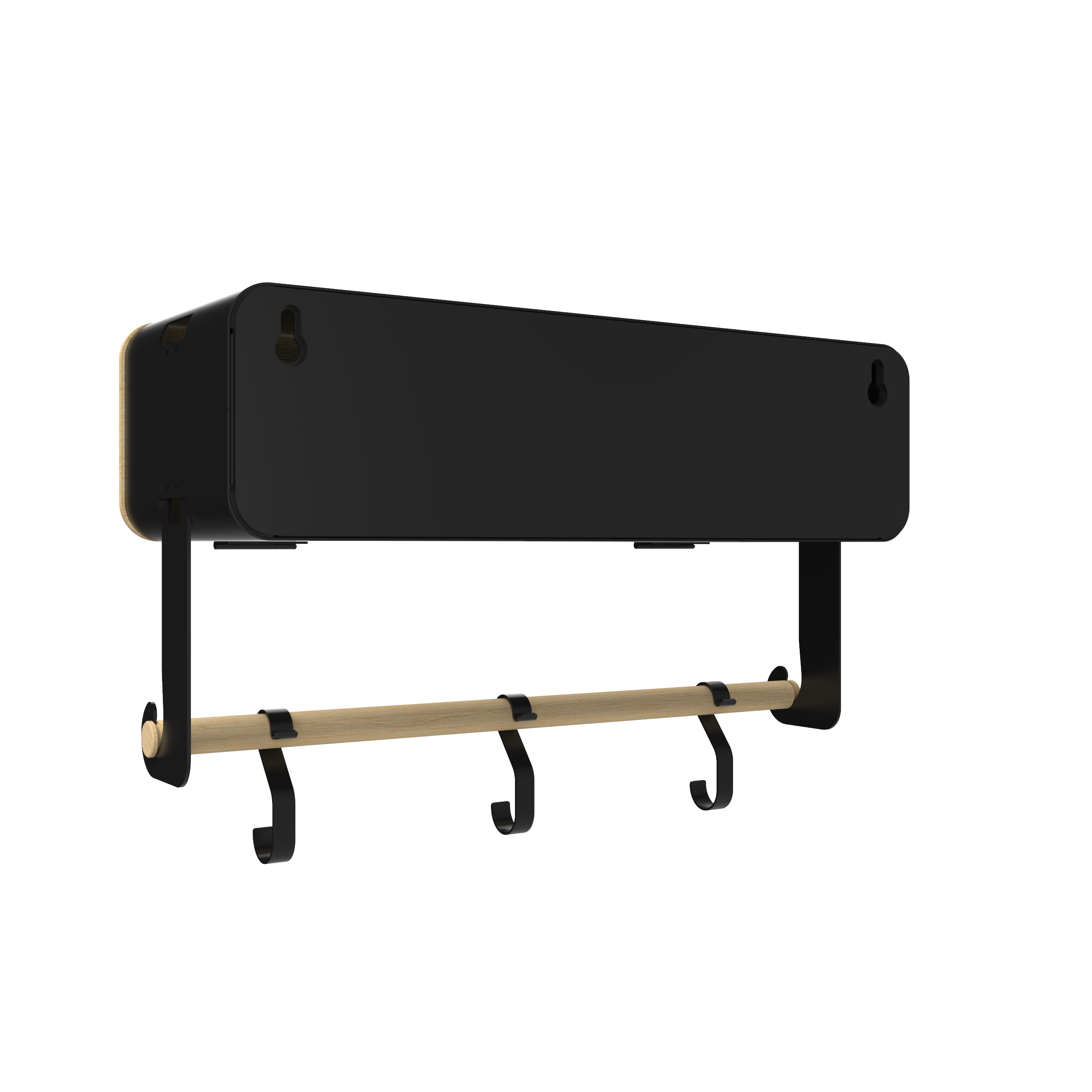 Hanging / Magnetic Rack System - Shelf With Door W/Brackets (T)