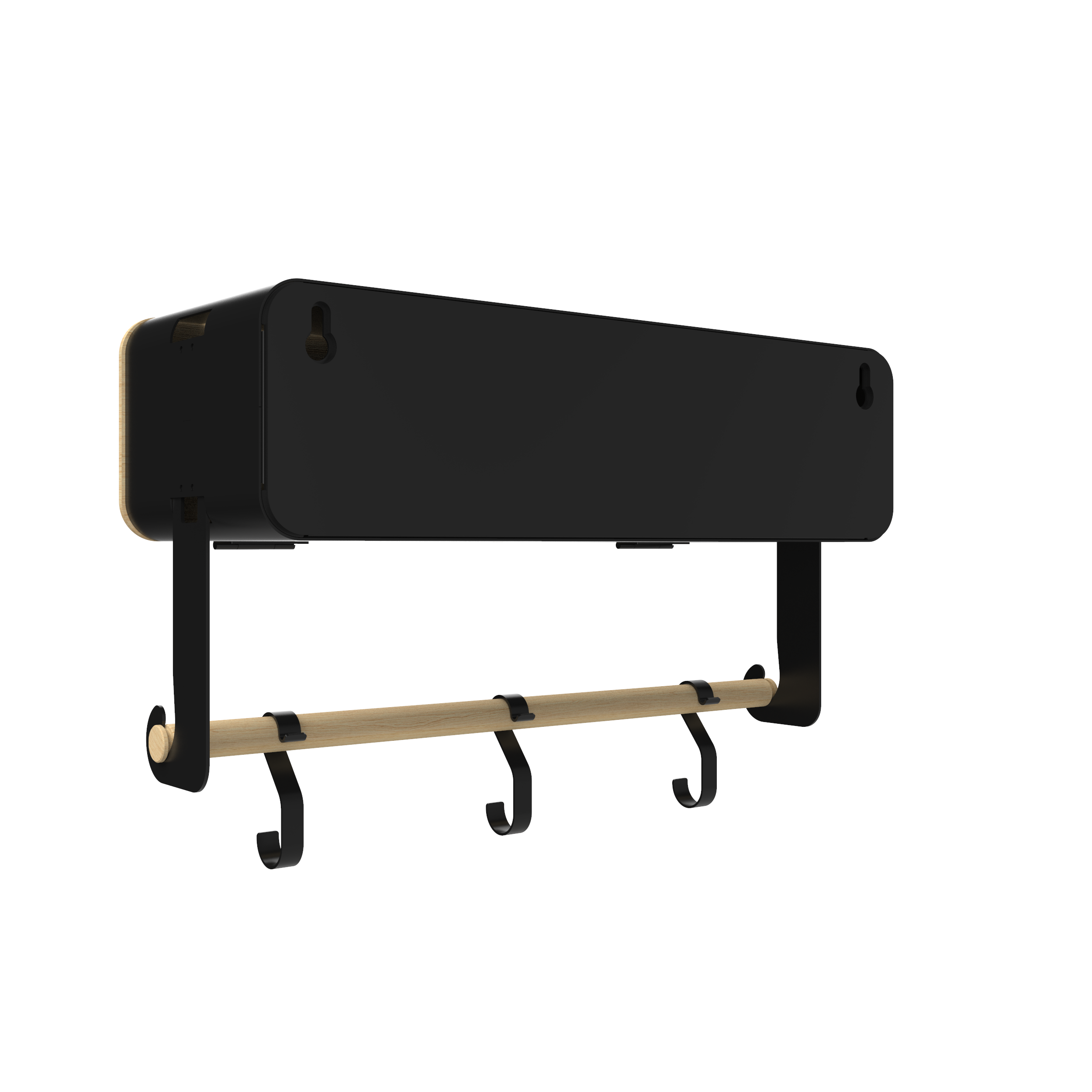 Hanging / Magnetic Rack System - Shelf With Door W/Brackets (T)