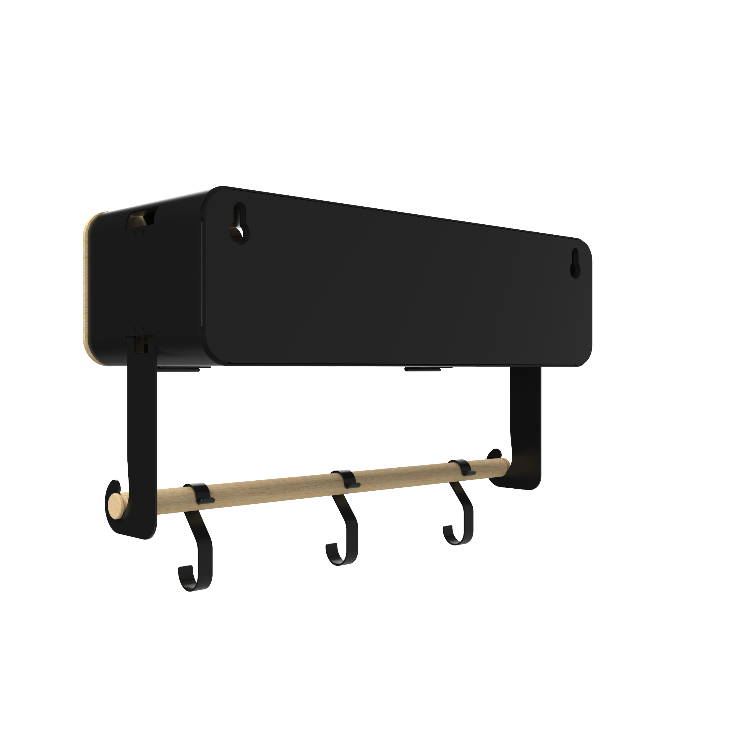 Hanging / Magnetic Rack System - Shelf With Door W/Brackets (T)