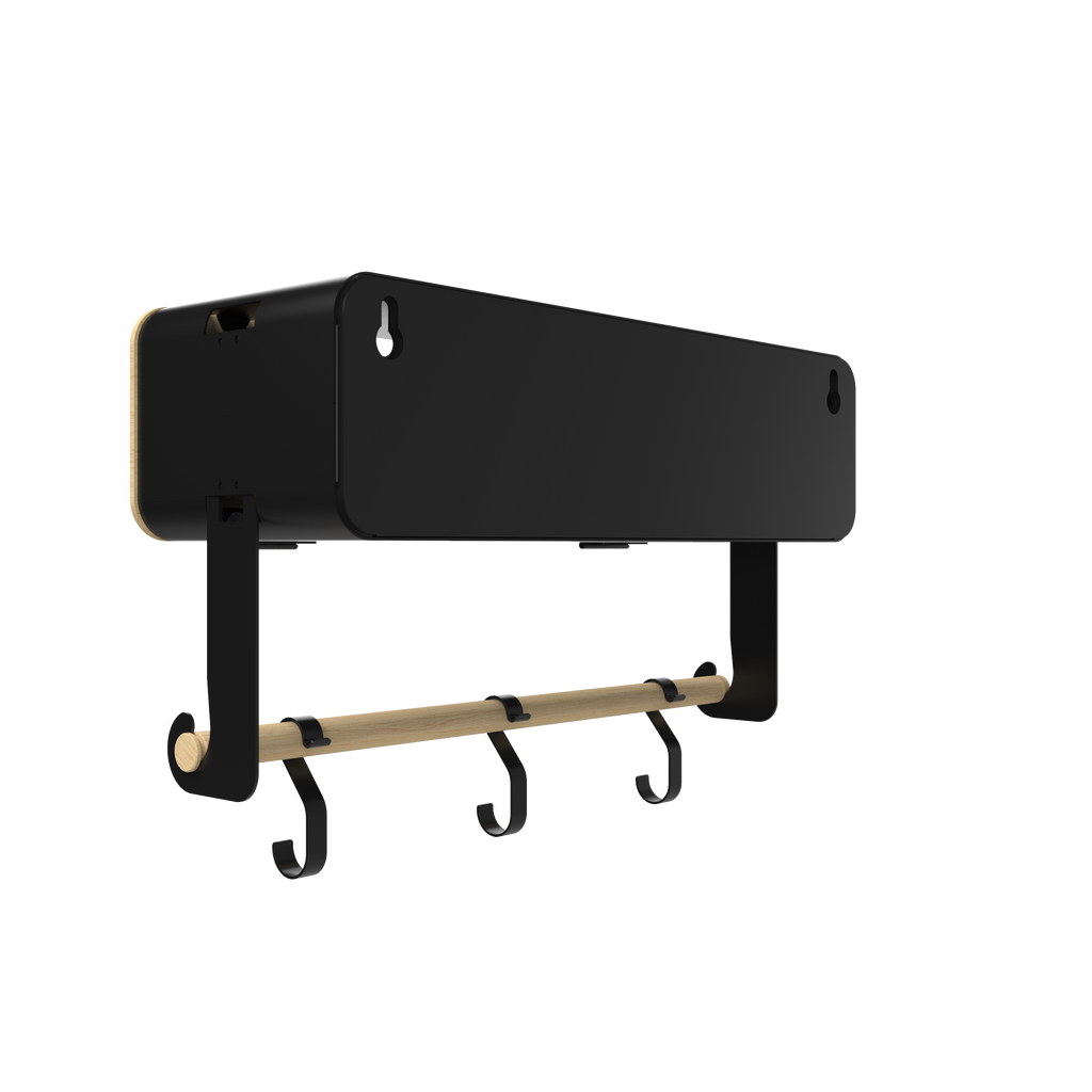 Hanging / Magnetic Rack System - Shelf With Door W/Brackets (T)