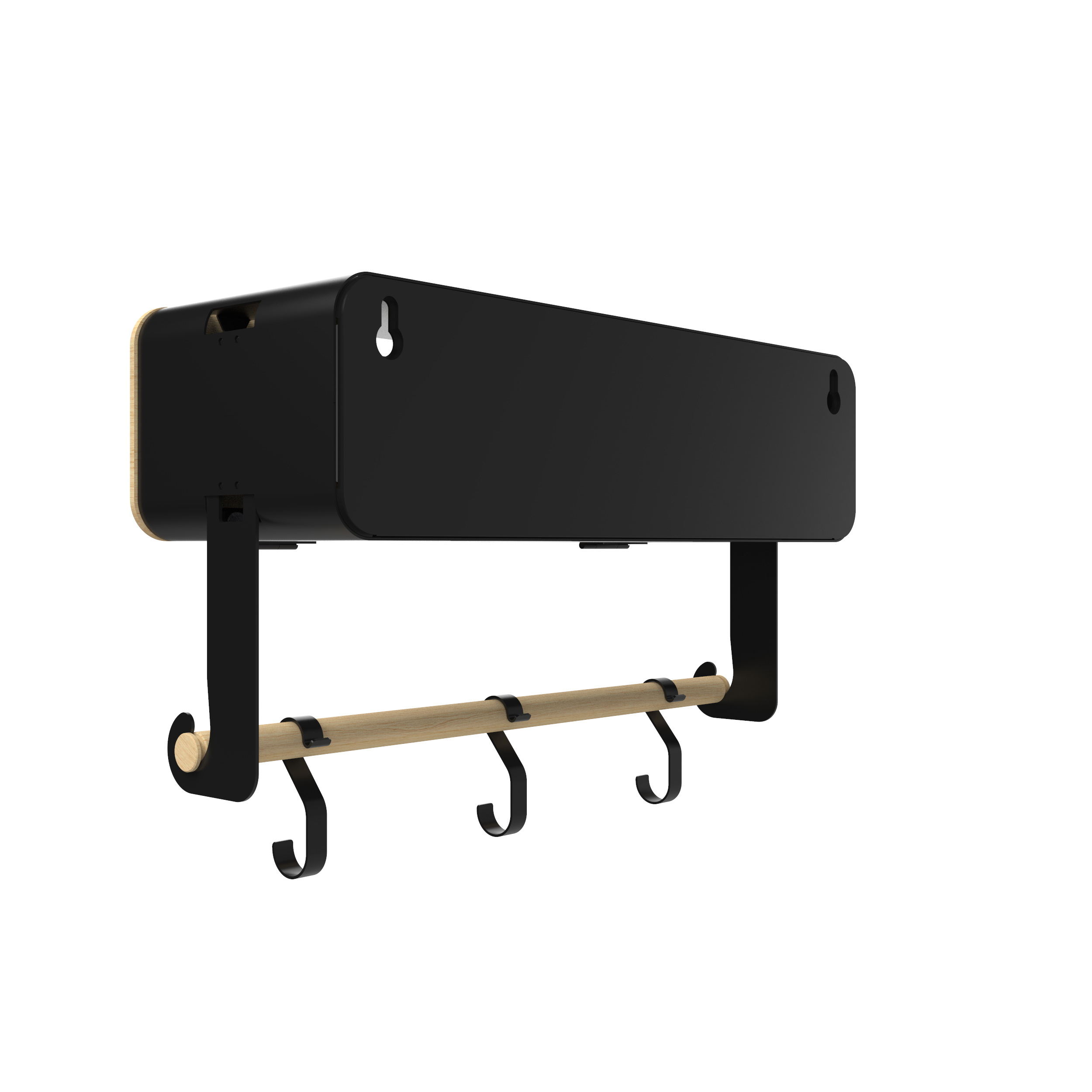Hanging / Magnetic Rack System - Shelf With Door W/Brackets (T)