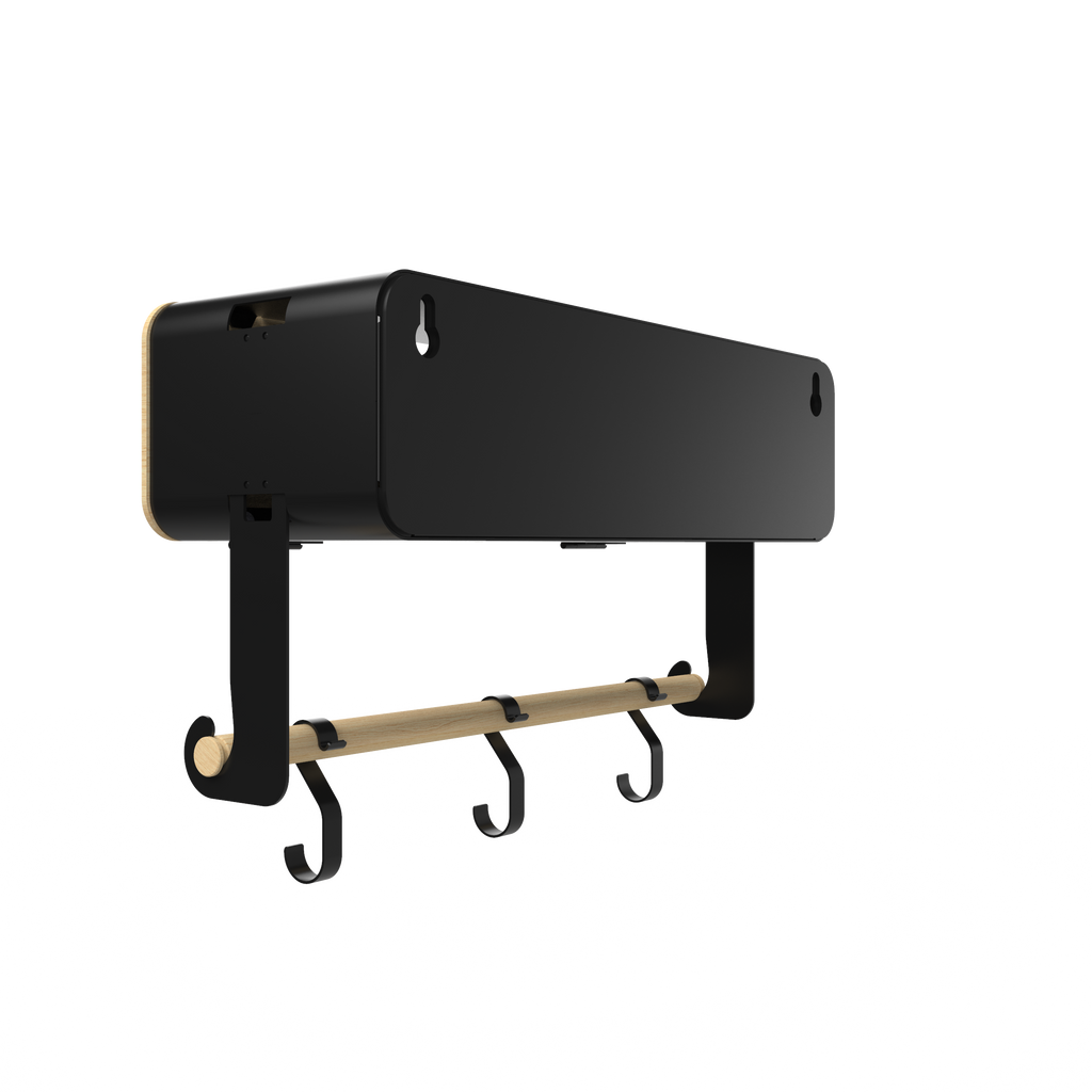 Hanging / Magnetic Rack System - Shelf With Door W/Brackets (T)