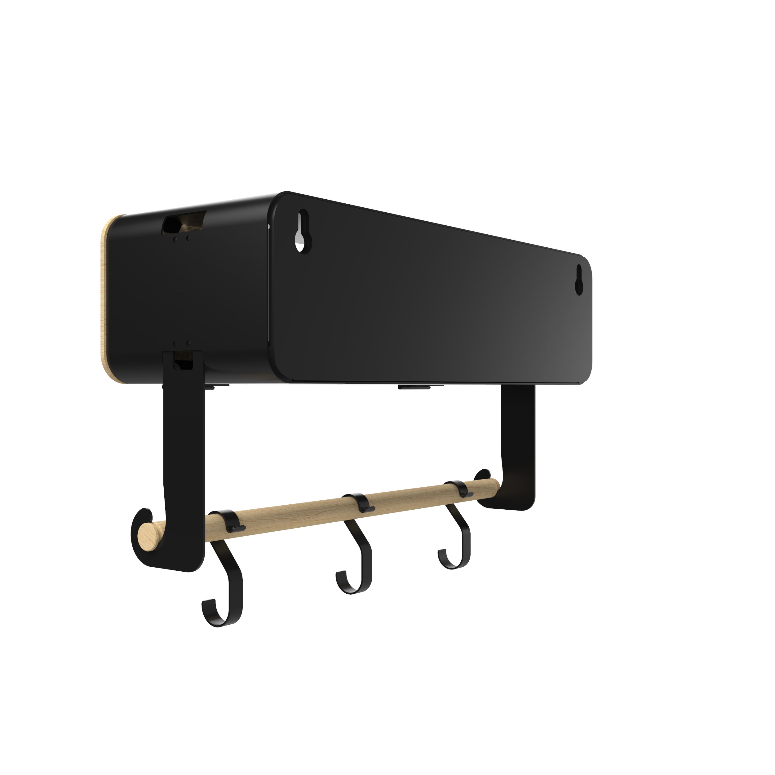 Hanging / Magnetic Rack System - Shelf With Door W/Brackets (T)