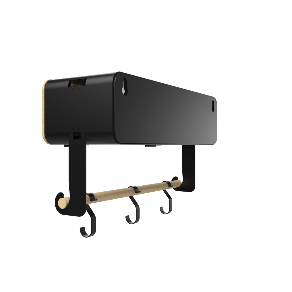 Hanging / Magnetic Rack System - Shelf With Door W/Brackets (T)