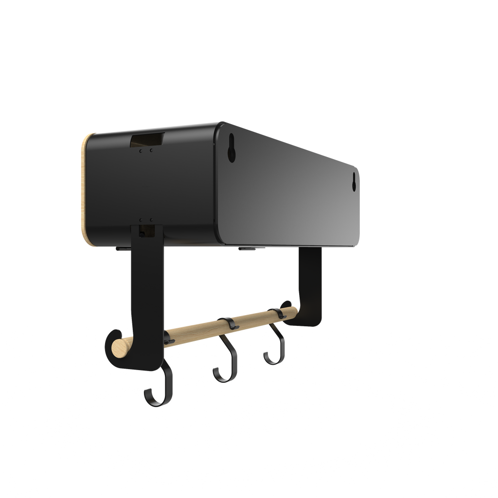 Hanging / Magnetic Rack System - Shelf With Door W/Brackets (T)