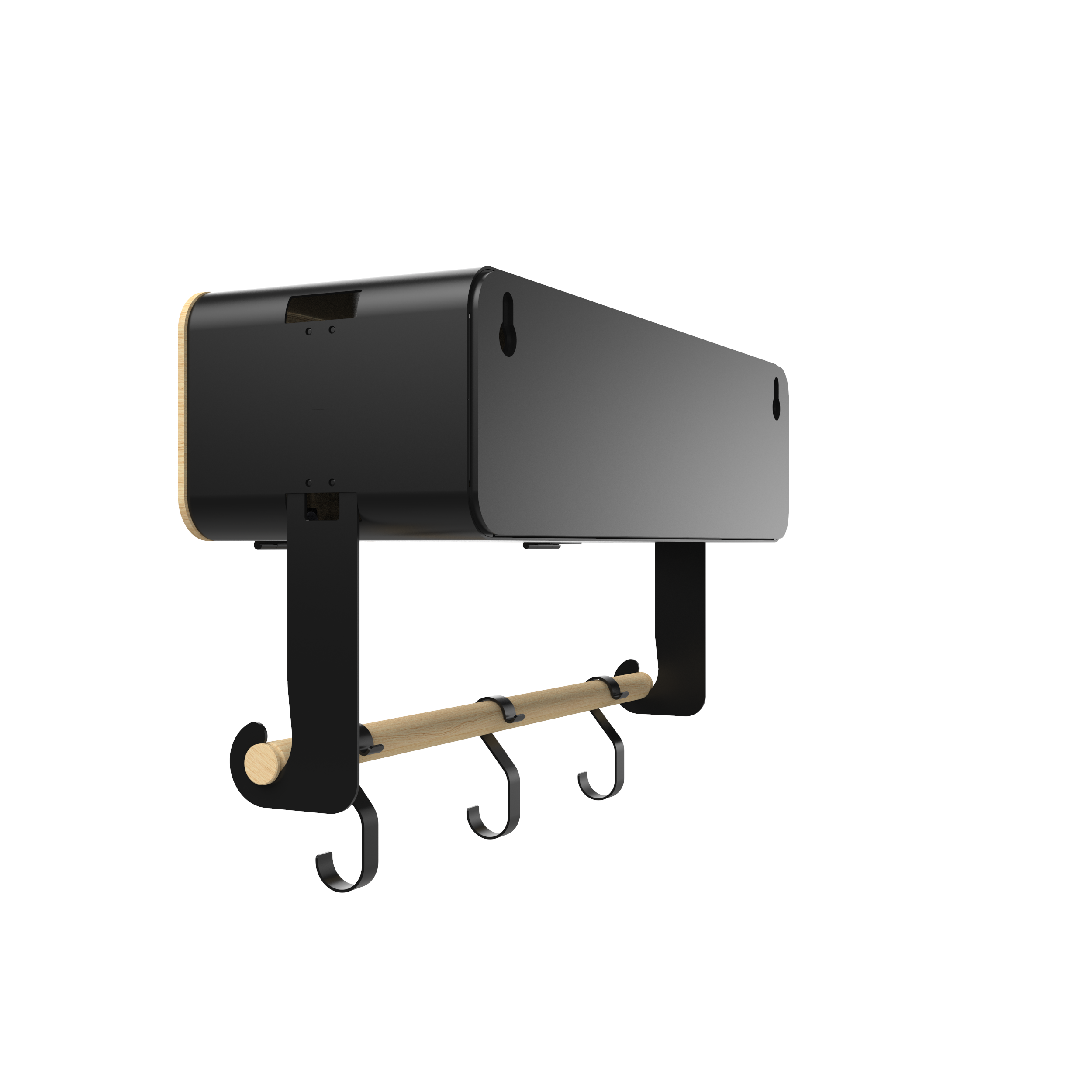 Hanging / Magnetic Rack System - Shelf With Door W/Brackets (T)