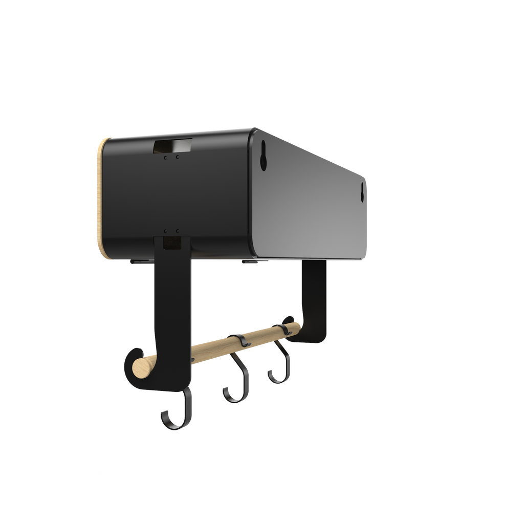 Hanging / Magnetic Rack System - Shelf With Door W/Brackets (T)