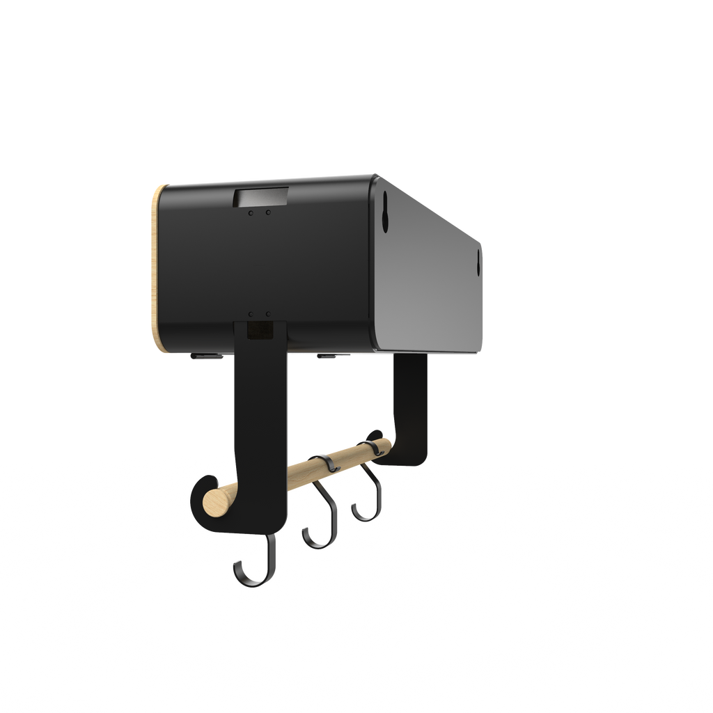 Hanging / Magnetic Rack System - Shelf With Door W/Brackets (T)