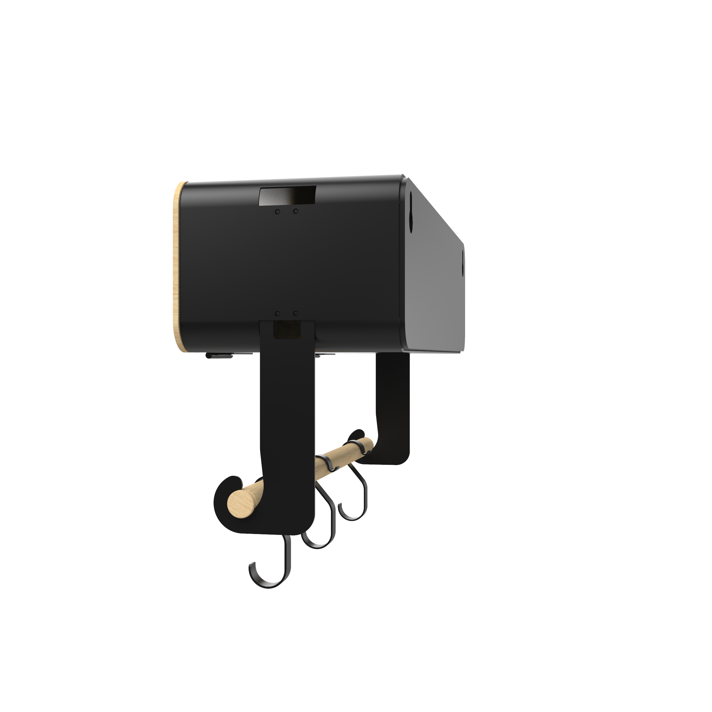 Hanging / Magnetic Rack System - Shelf With Door W/Brackets (T)