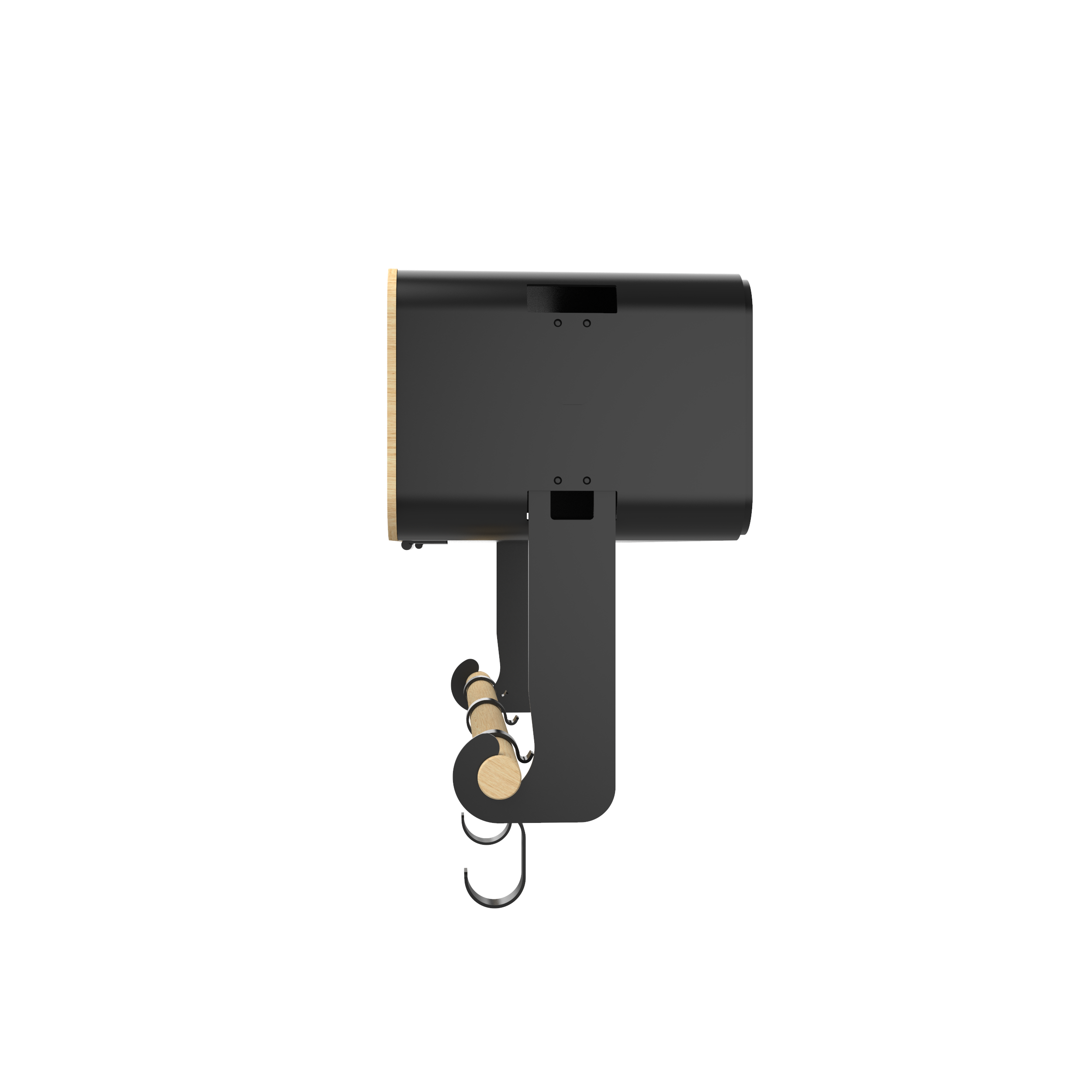 Hanging / Magnetic Rack System - Shelf With Door W/Brackets (T)