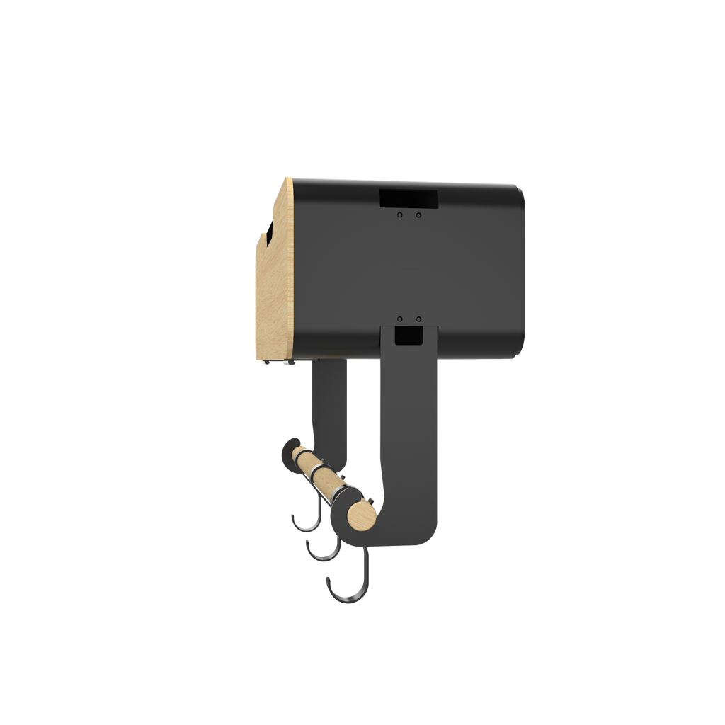 Hanging / Magnetic Rack System - Shelf With Door W/Brackets (T)