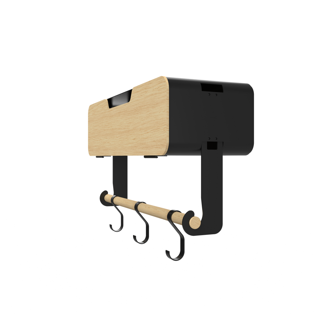 Hanging / Magnetic Rack System - Shelf With Door W/Brackets (T)