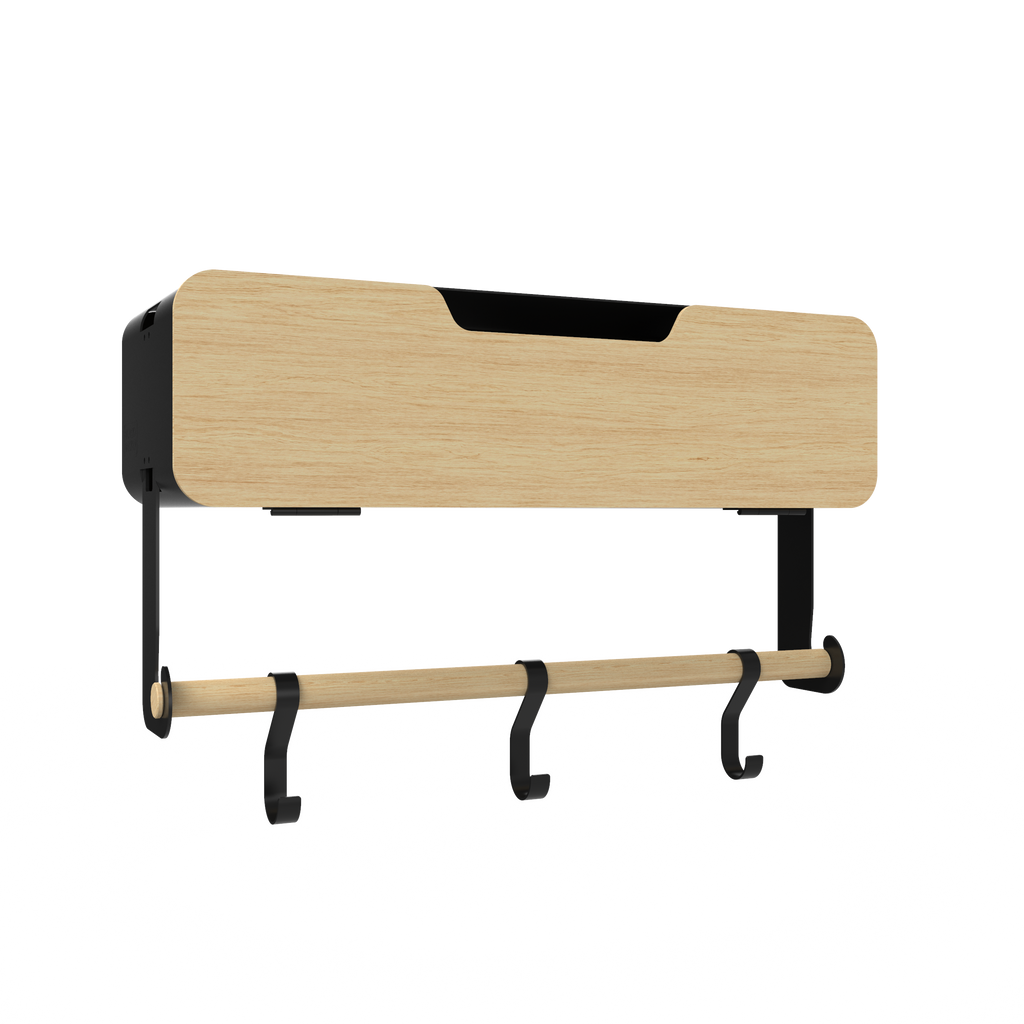 Hanging / Magnetic Rack System - Shelf With Door W/Brackets (T)