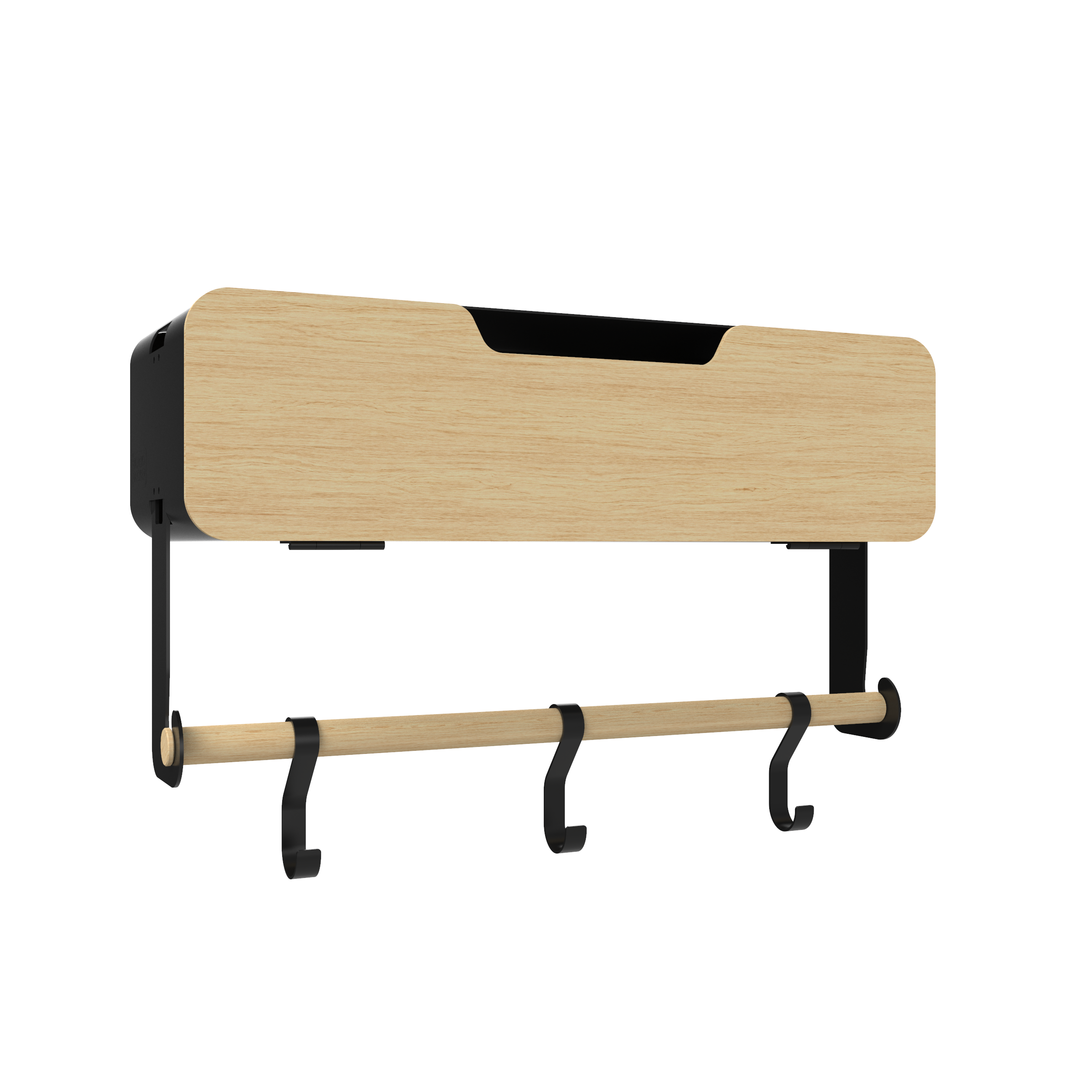 Hanging / Magnetic Rack System - Shelf With Door W/Brackets (T)