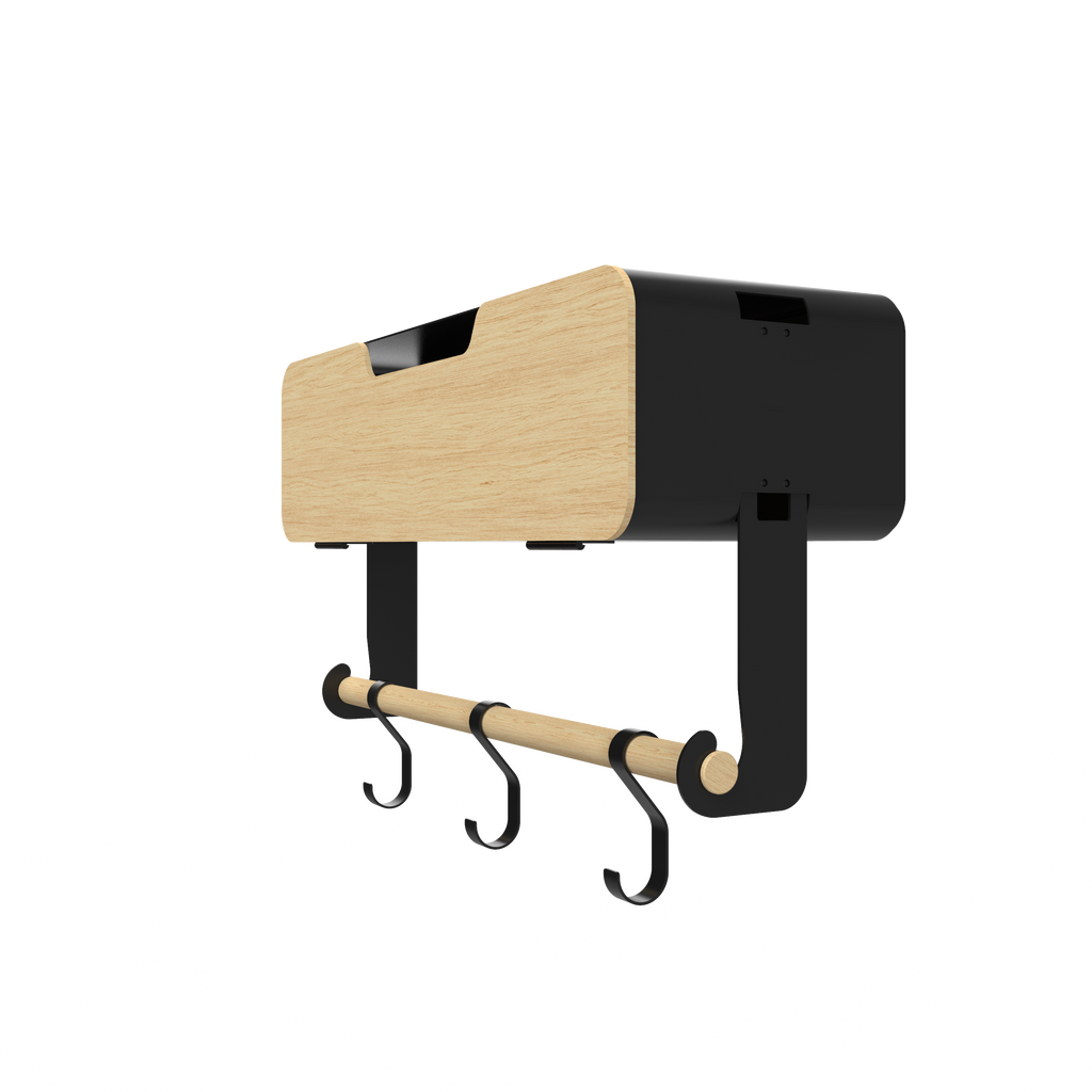 Hanging / Magnetic Rack System - Shelf With Door W/Brackets (T)