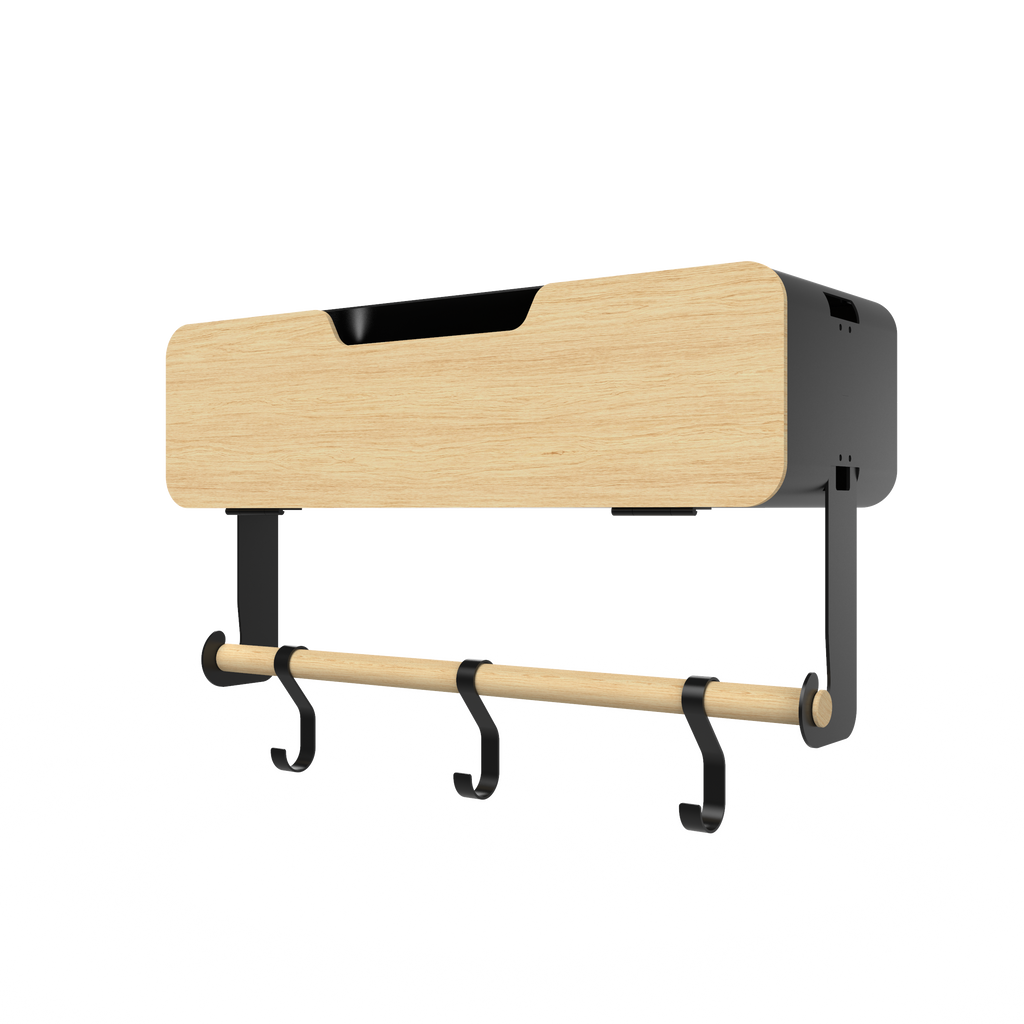 Hanging / Magnetic Rack System - Shelf With Door W/Brackets (T)