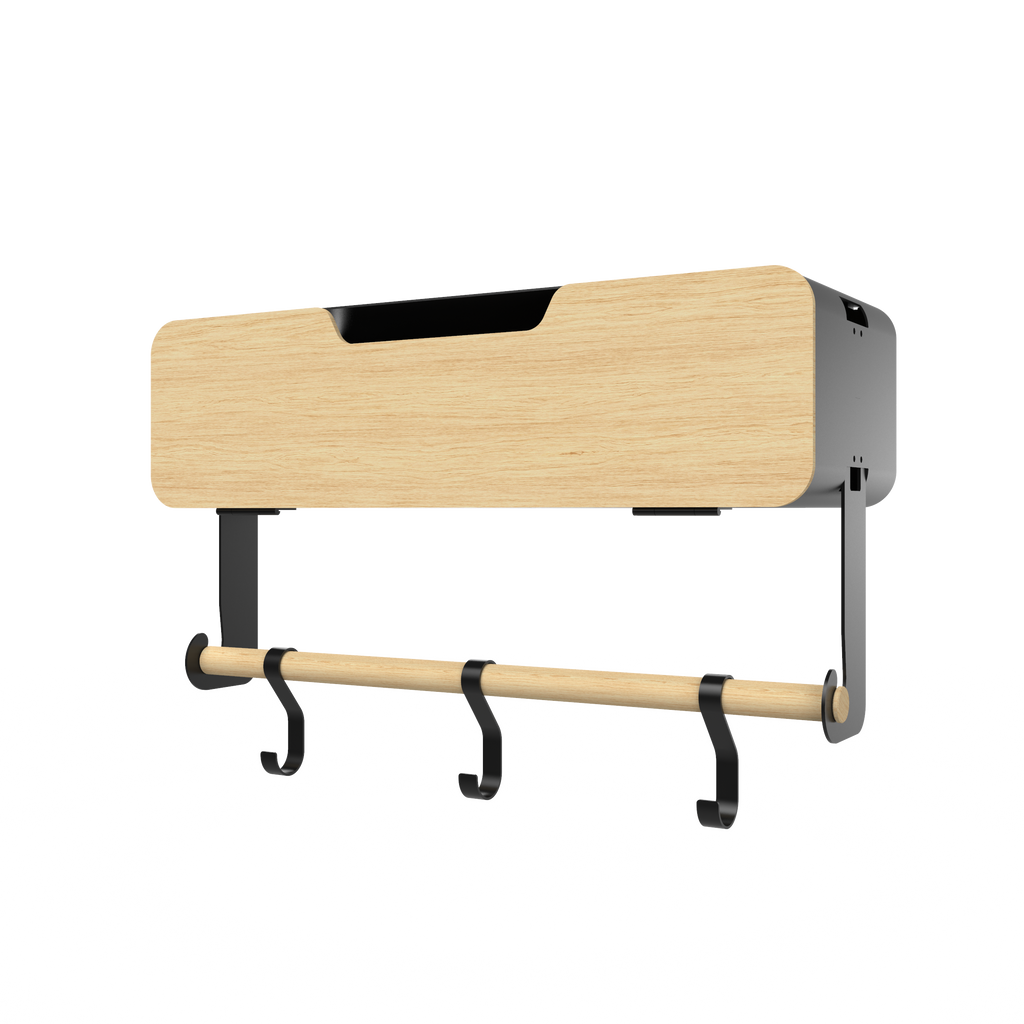 Hanging / Magnetic Rack System - Shelf With Door W/Brackets (T)