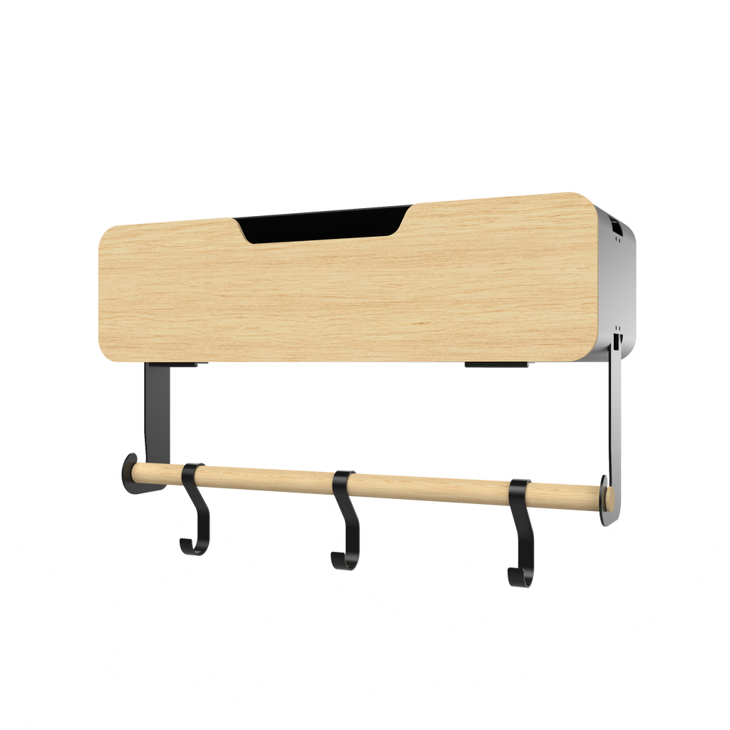 Hanging / Magnetic Rack System - Shelf With Door W/Brackets (T)