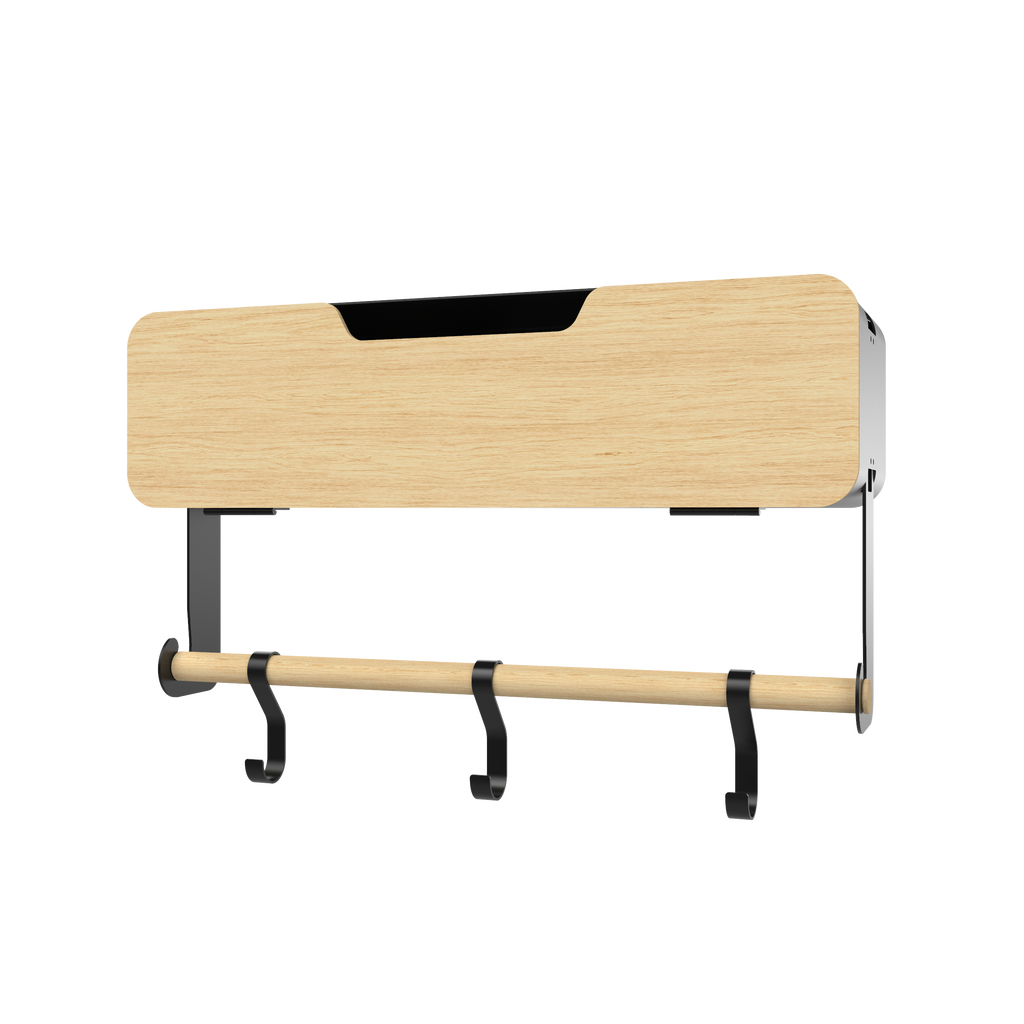 Hanging / Magnetic Rack System - Shelf With Door W/Brackets (T)