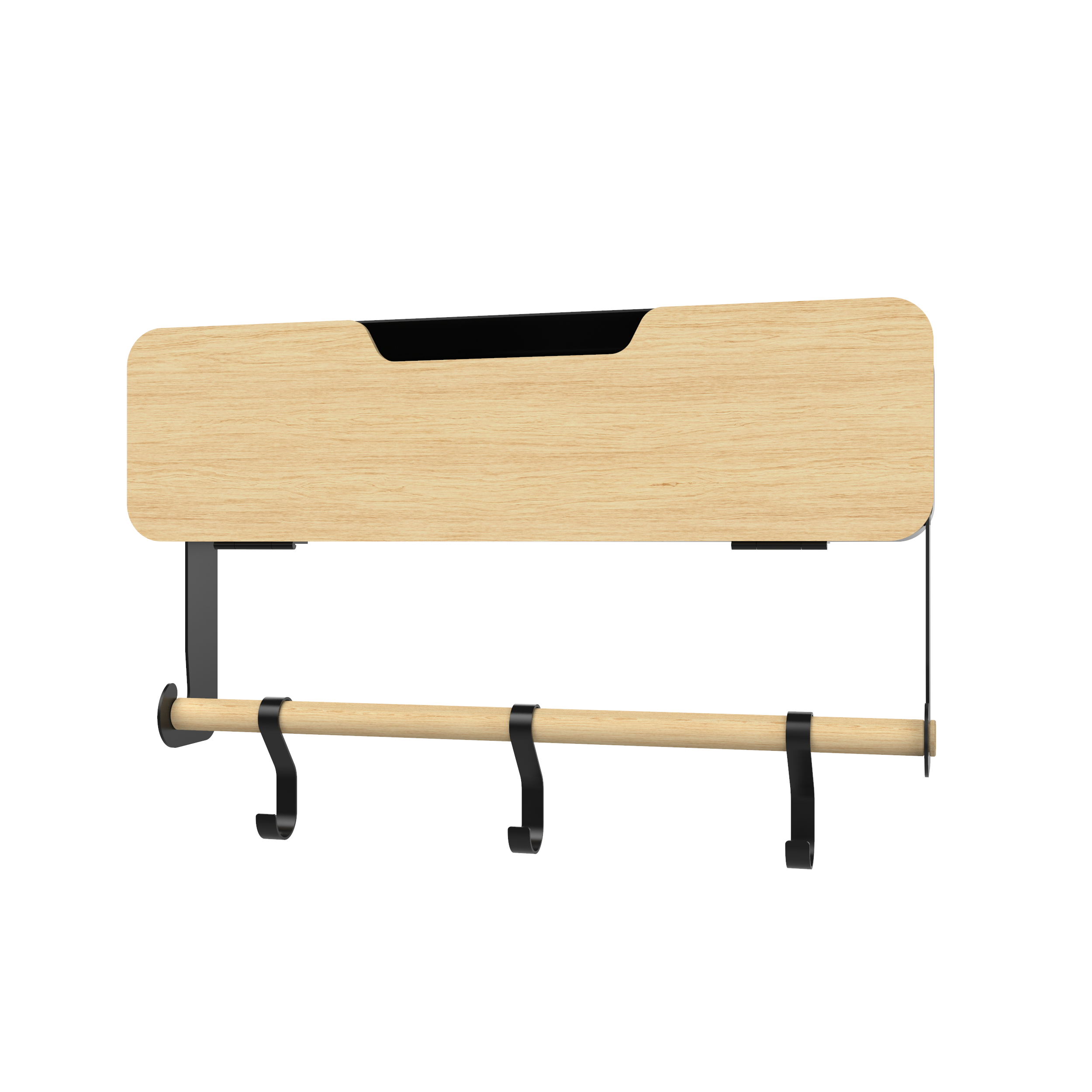 Hanging / Magnetic Rack System - Shelf With Door W/Brackets (T)