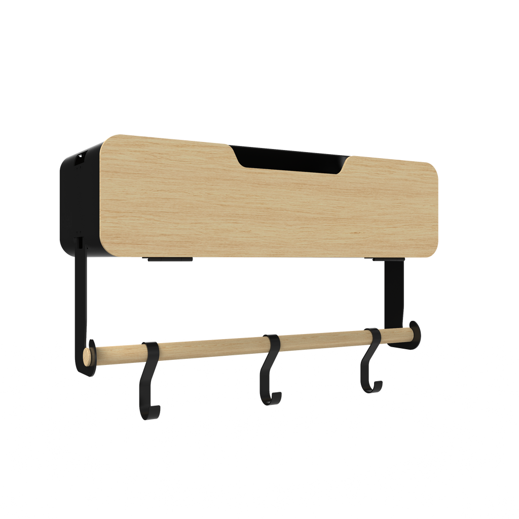 Hanging / Magnetic Rack System - Shelf With Door W/Brackets (T)