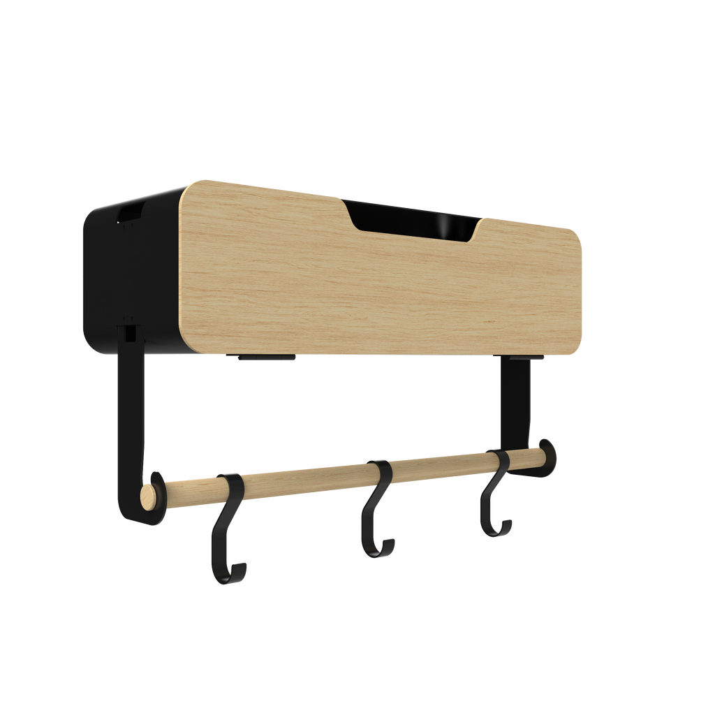 Hanging / Magnetic Rack System - Shelf With Door W/Brackets (T)