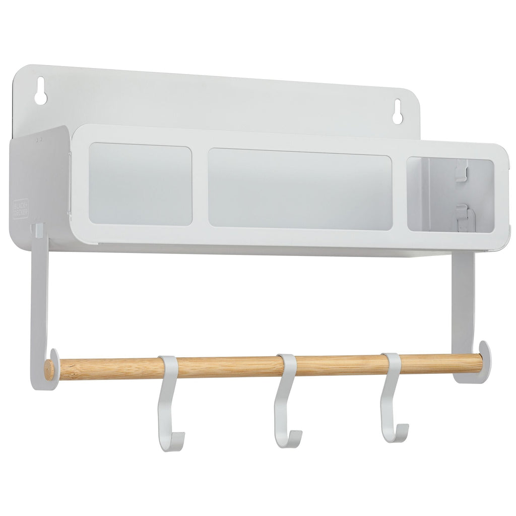 Hanging / Magnetic Rack System Door + Brackets - White