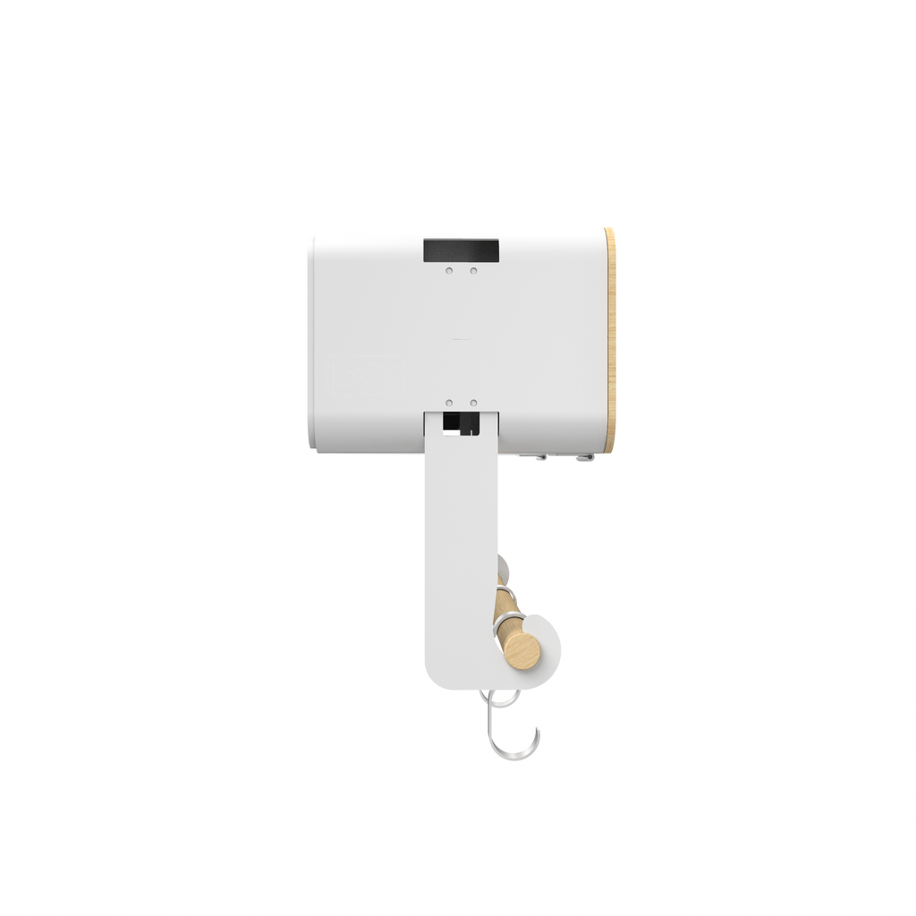 White Hanging / Magnetic Rack System-Shelf W/ Door