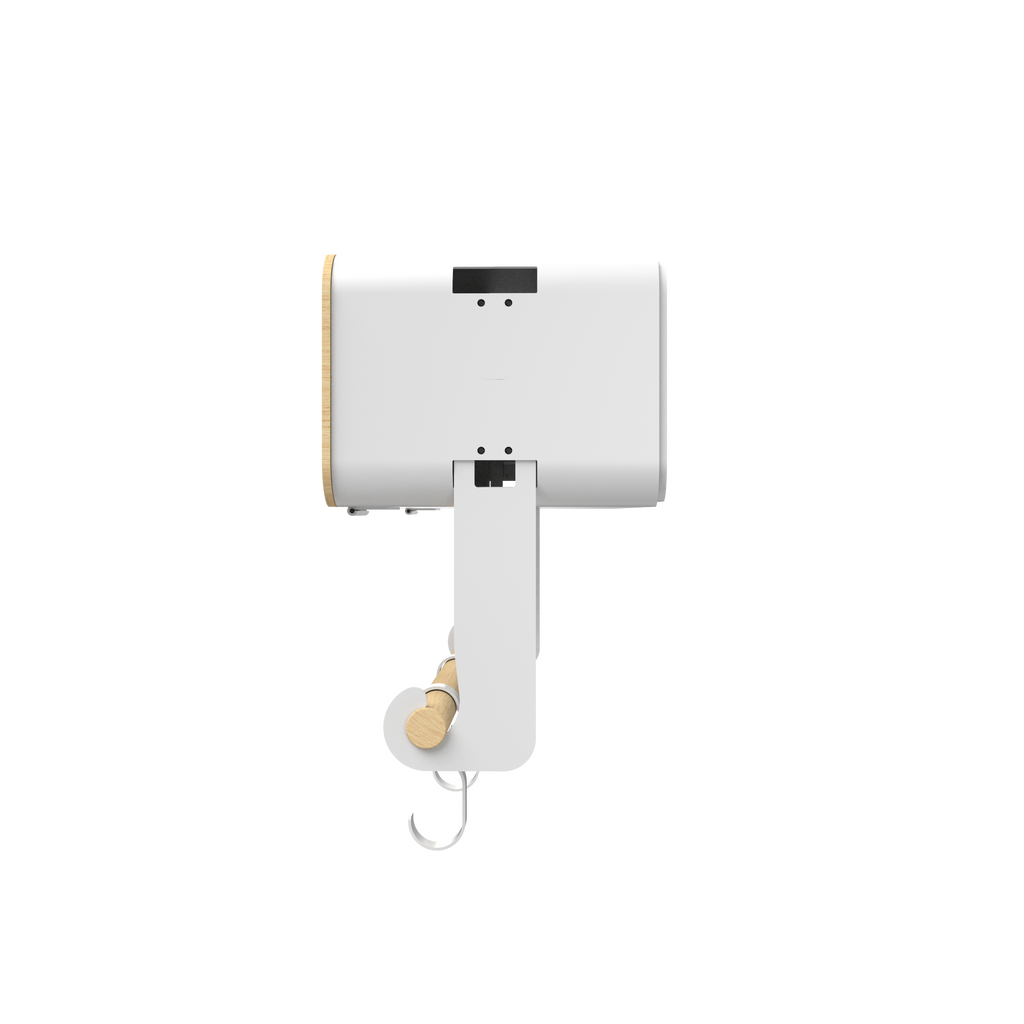 White Hanging / Magnetic Rack System-Shelf W/ Door