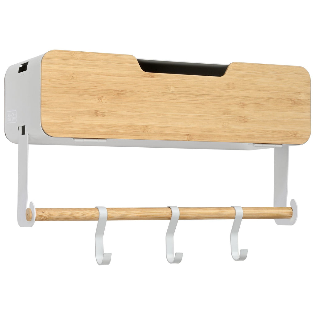 Hanging / Magnetic Rack System Door + Brackets - White