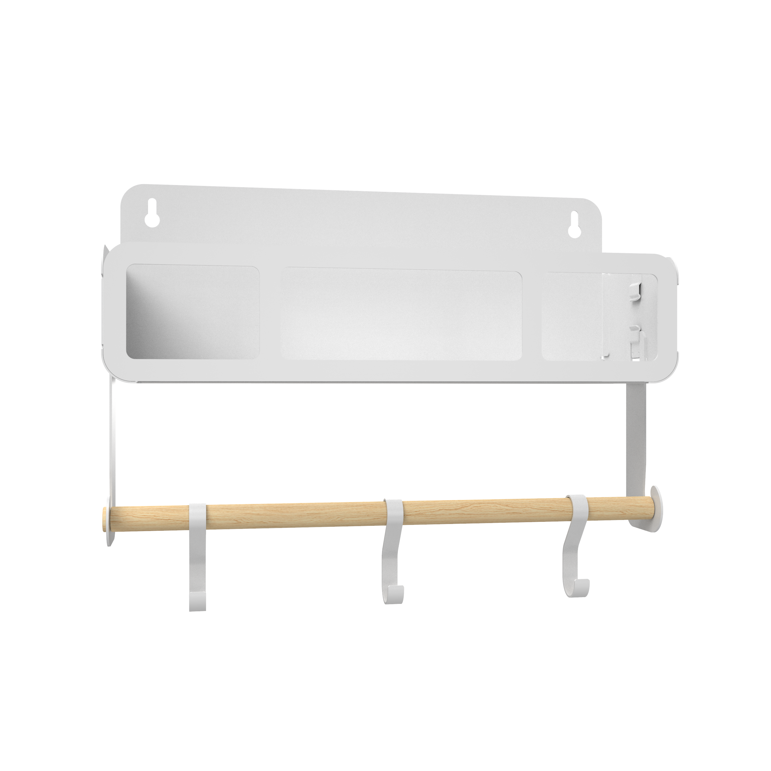 Hanging / Magnetic Rack System-Shelf W/Brackets