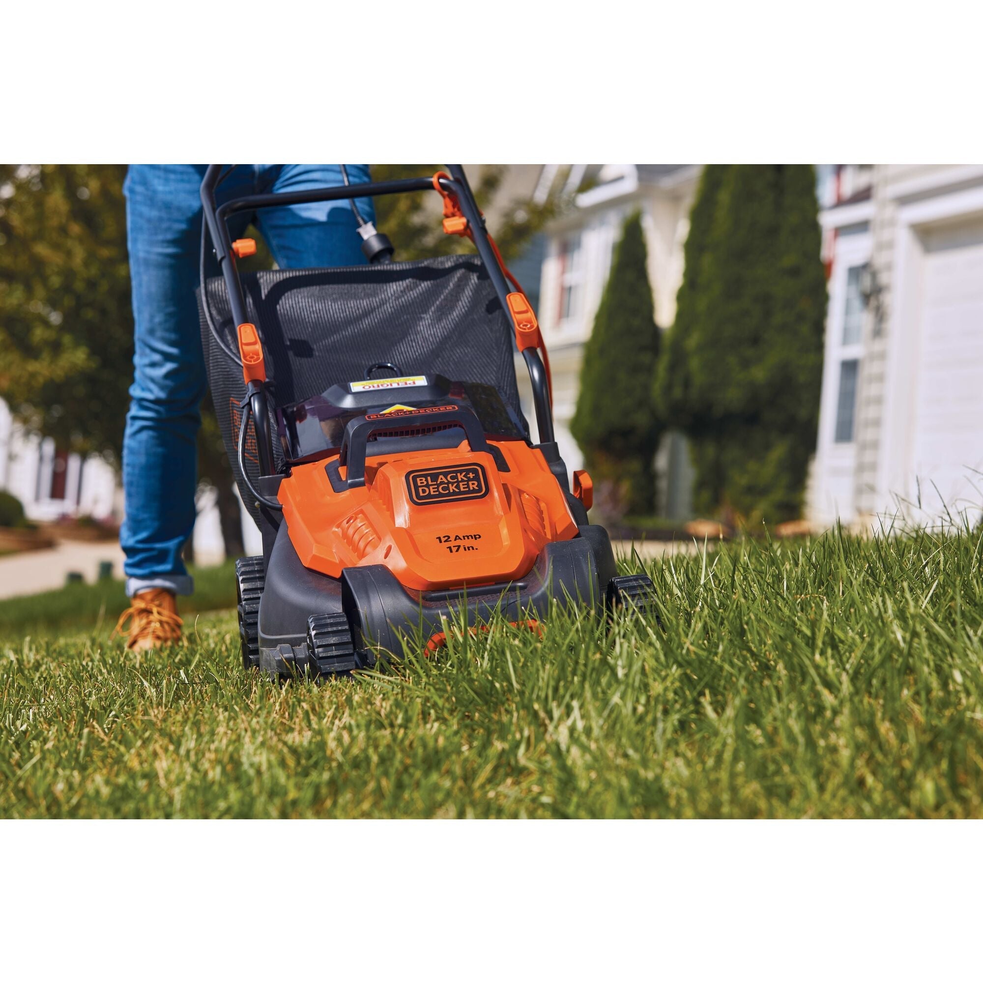 12 Amp 17 in. Electric Lawn Mower with Comfort Grip™ Handle