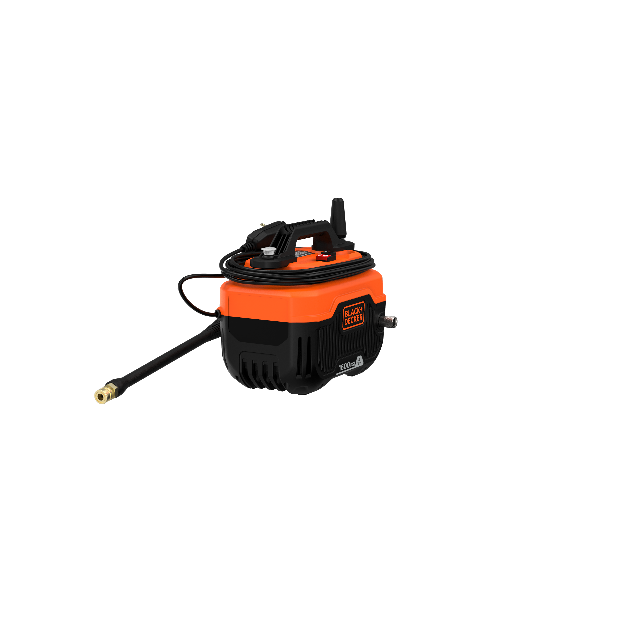 1,600 MAX psi* 1.2 gpm* Electric Cold Water Pressure Washer