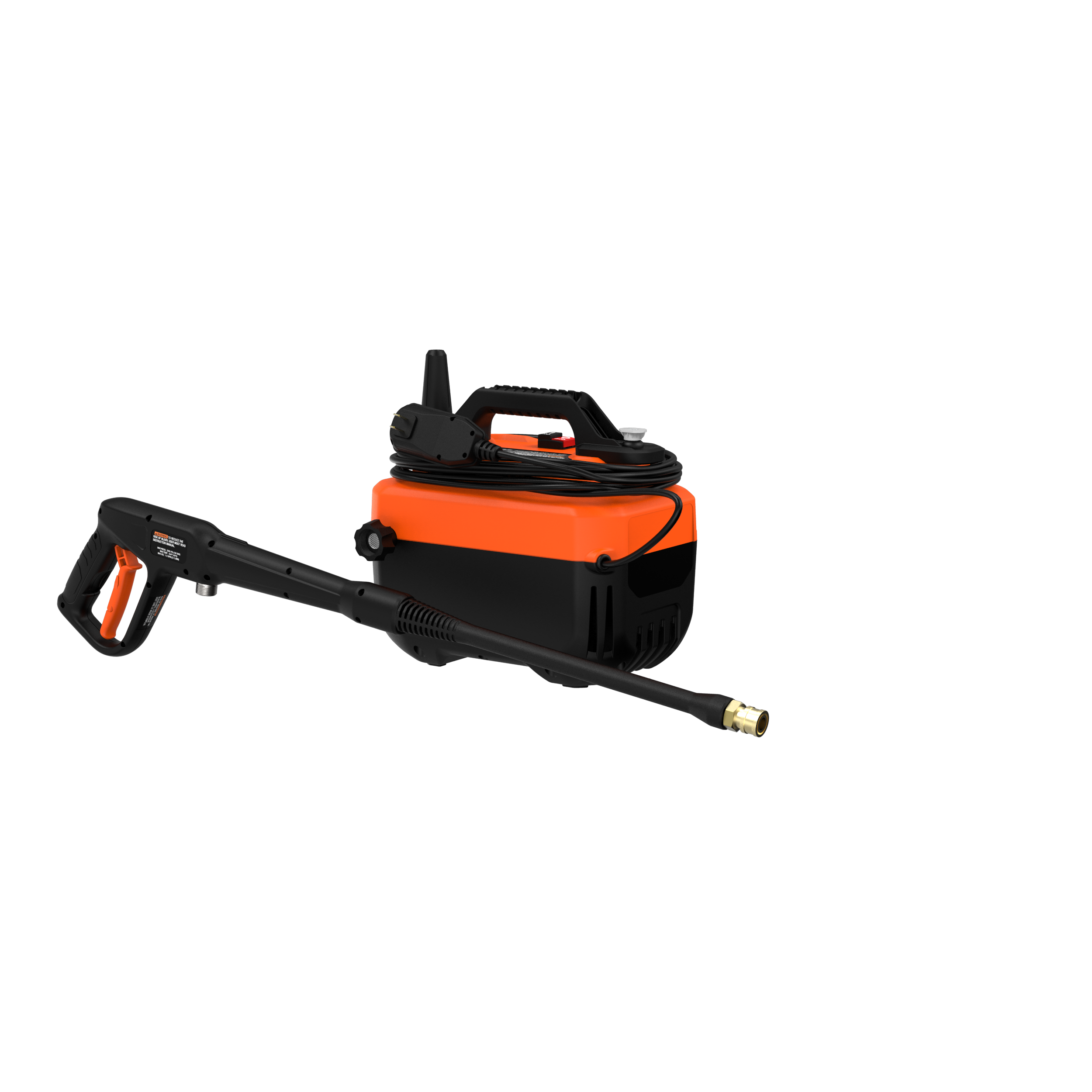 1,600 MAX psi* 1.2 gpm* Electric Cold Water Pressure Washer