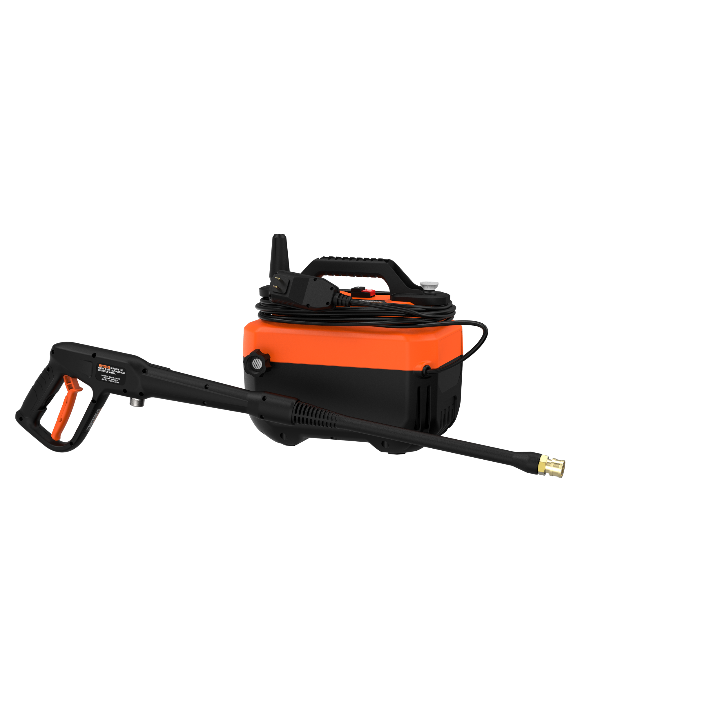 1,600 MAX psi* 1.2 gpm* Electric Cold Water Pressure Washer