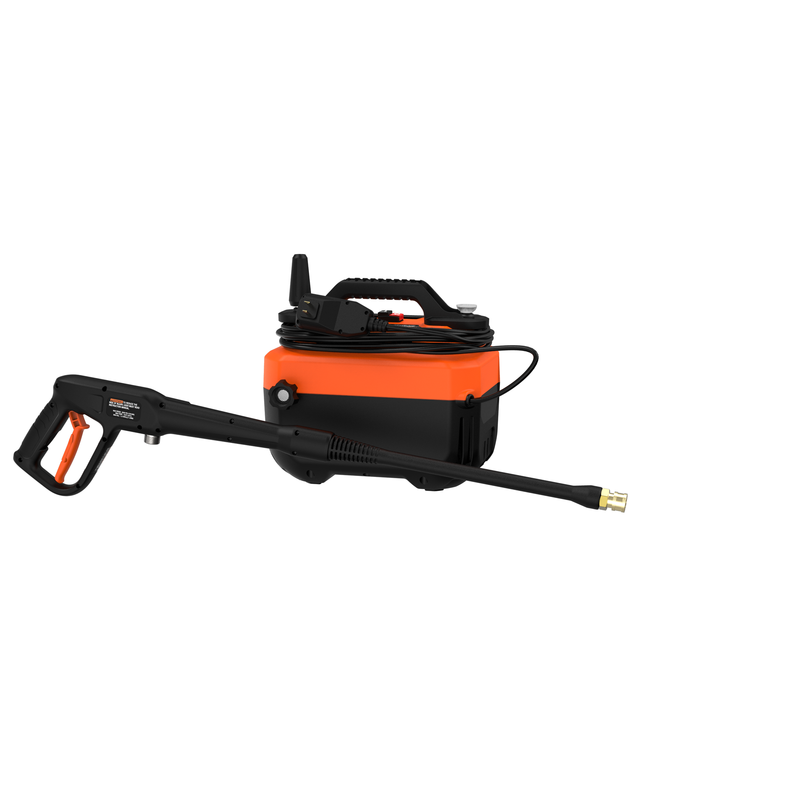 1,600 MAX psi* 1.2 gpm* Electric Cold Water Pressure Washer
