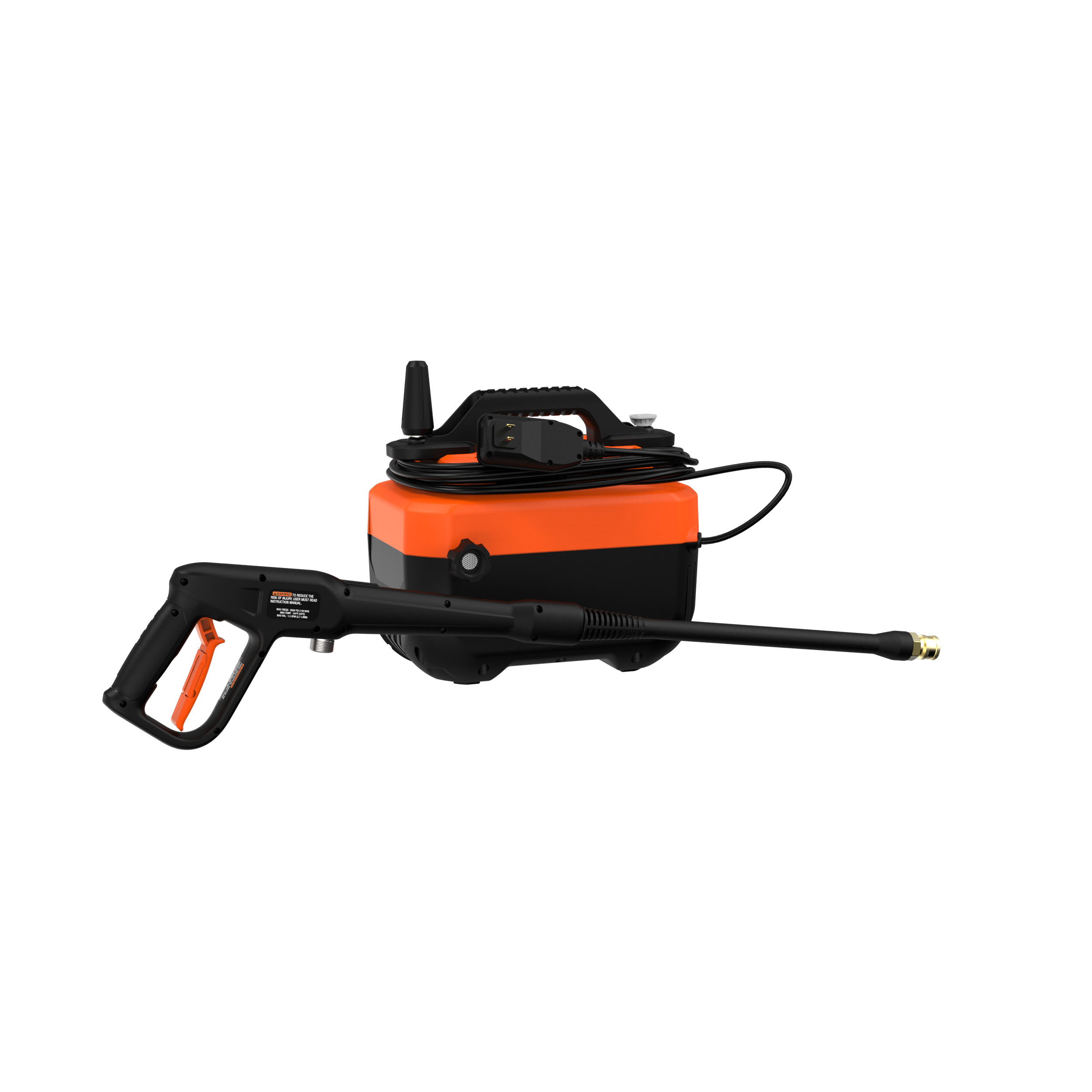 1,600 MAX psi* 1.2 gpm* Electric Cold Water Pressure Washer