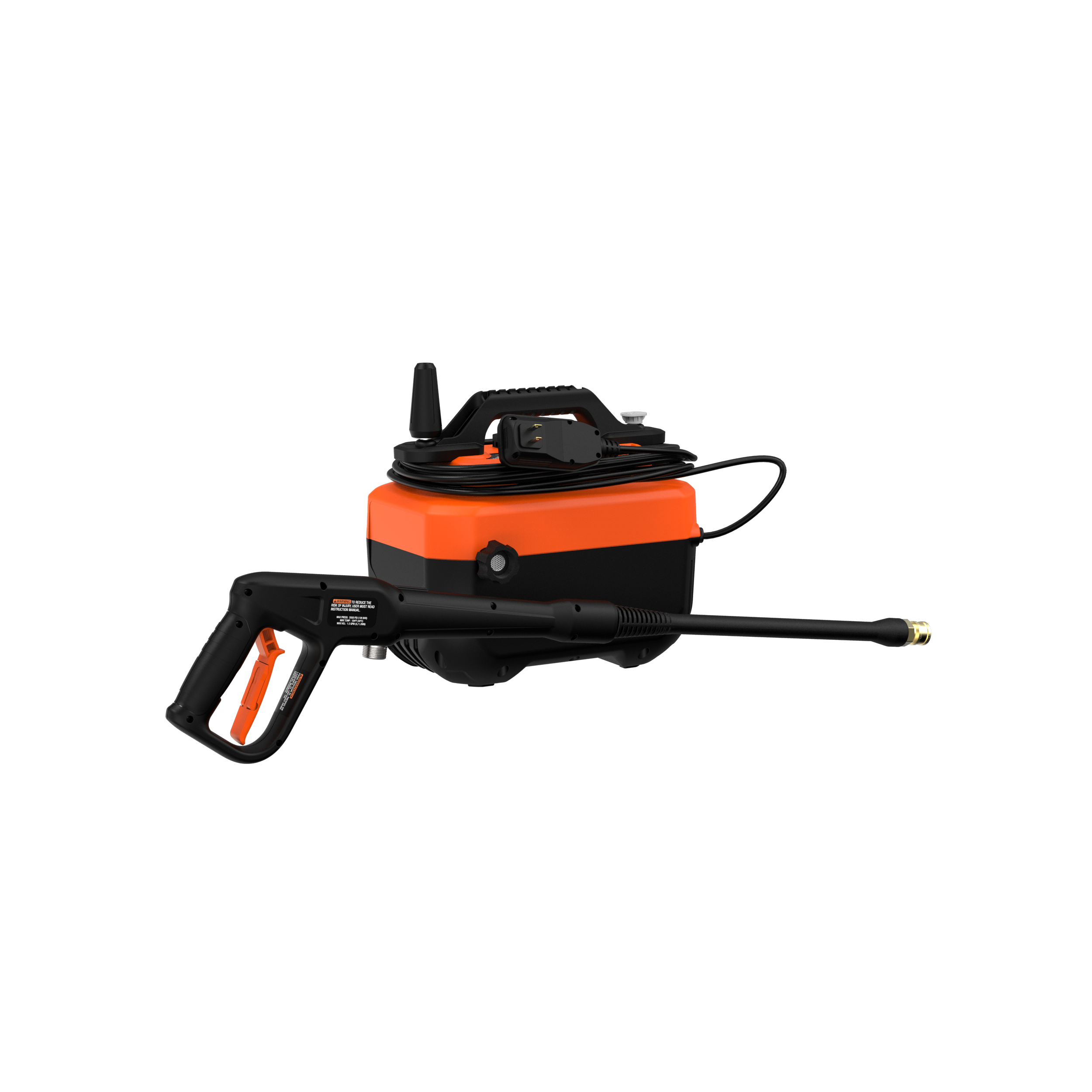 1,600 MAX psi* 1.2 gpm* Electric Cold Water Pressure Washer