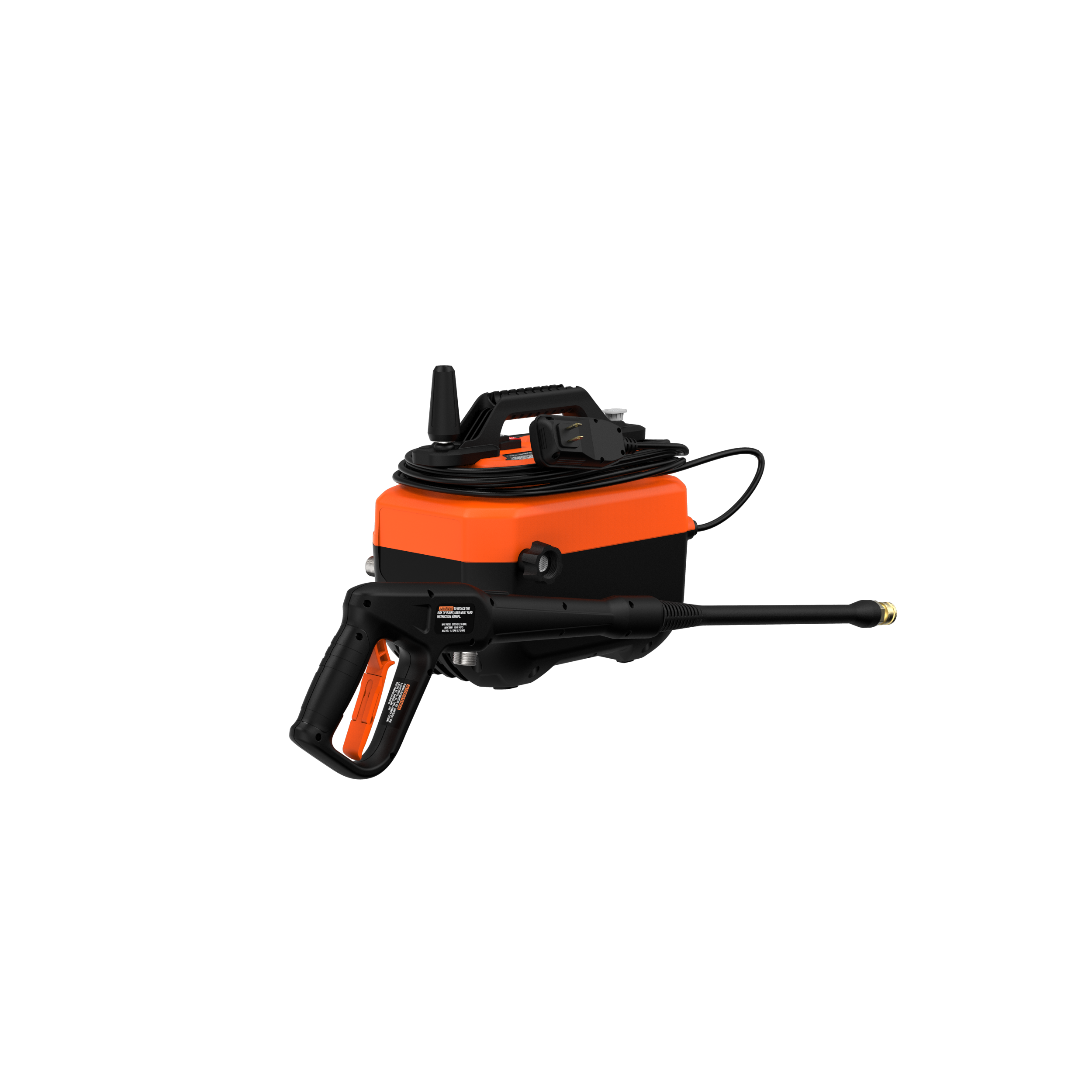 1,600 MAX psi* 1.2 gpm* Electric Cold Water Pressure Washer