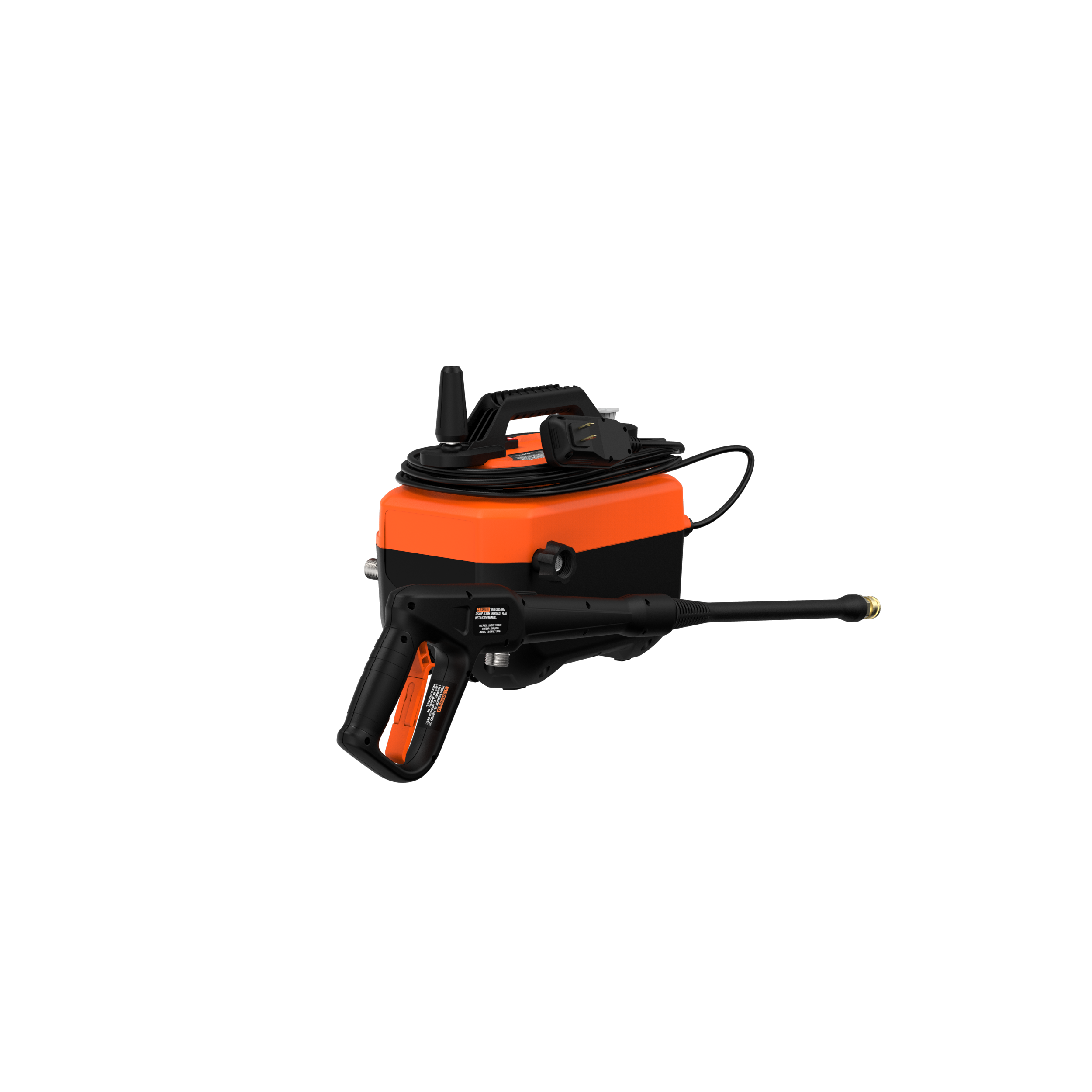 1,600 MAX psi* 1.2 gpm* Electric Cold Water Pressure Washer