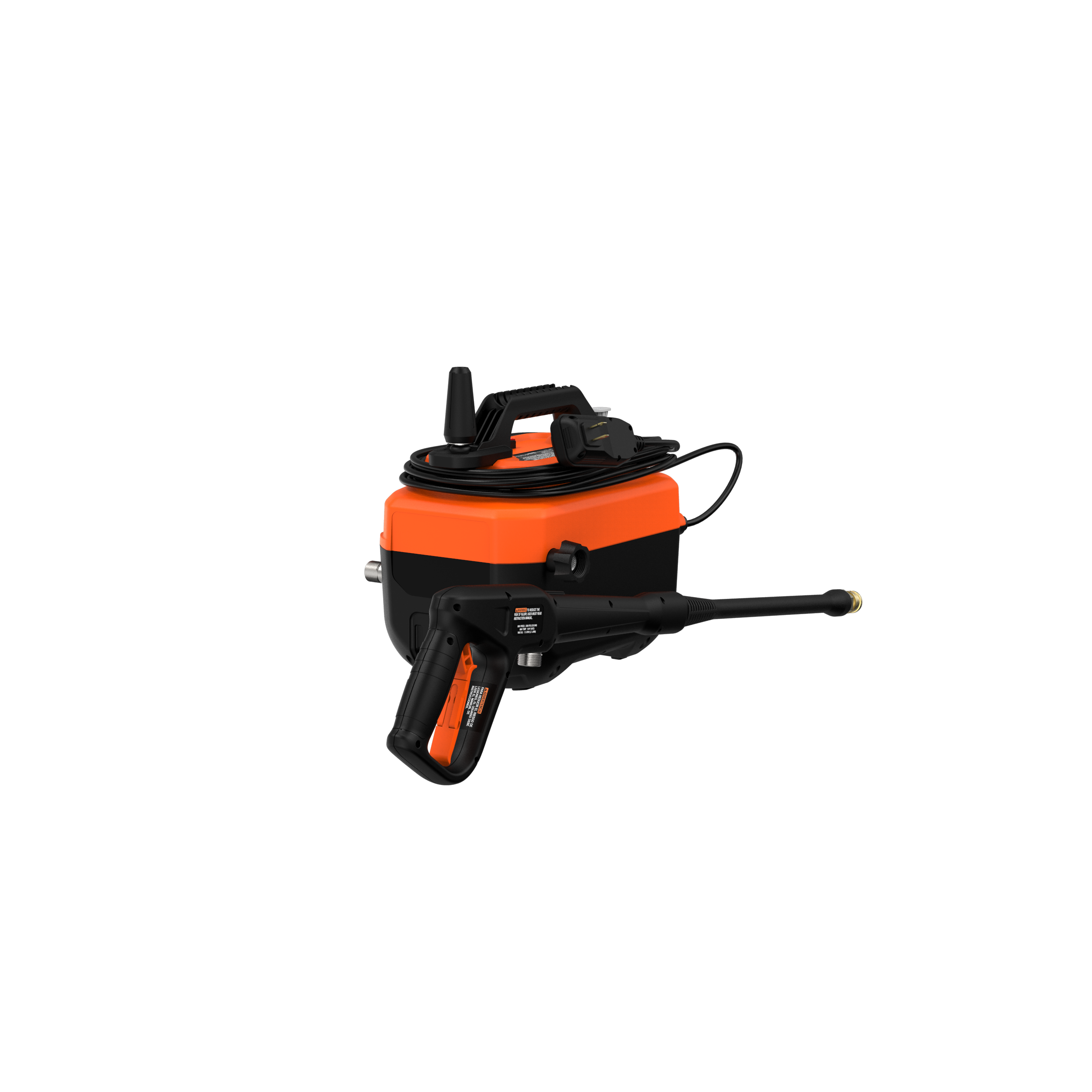 1,600 MAX psi* 1.2 gpm* Electric Cold Water Pressure Washer