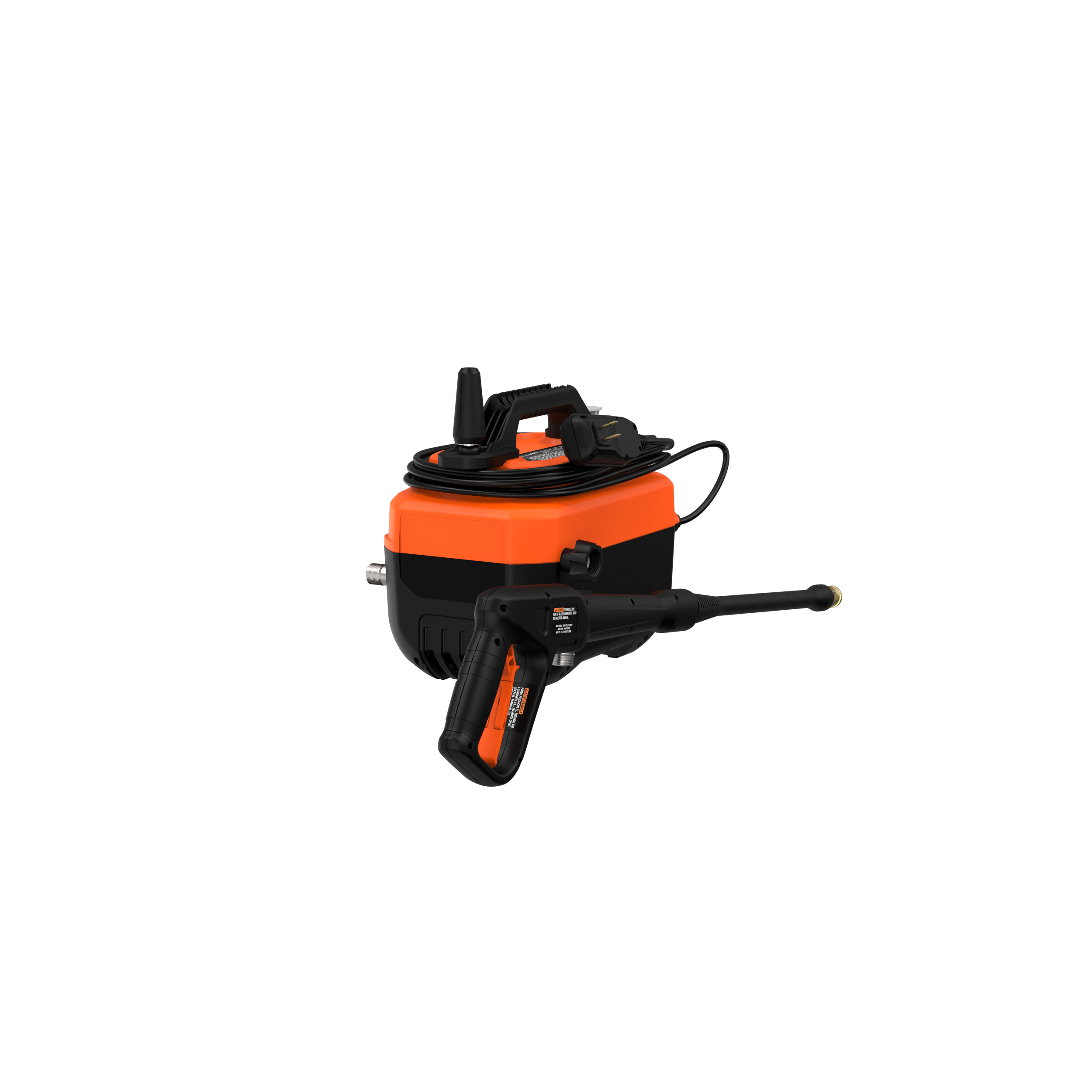 1,600 MAX psi* 1.2 gpm* Electric Cold Water Pressure Washer
