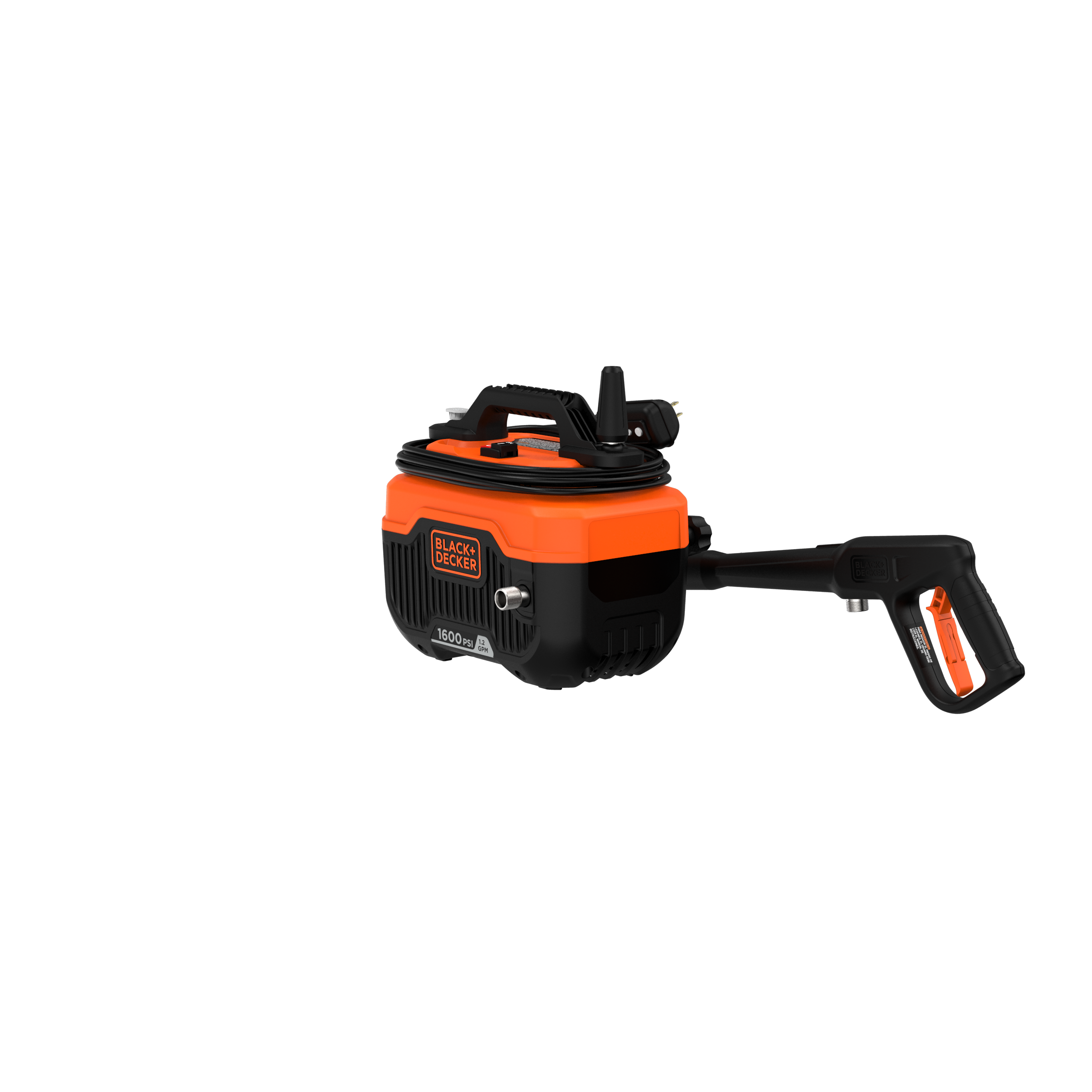 1,600 MAX psi* 1.2 gpm* Electric Cold Water Pressure Washer