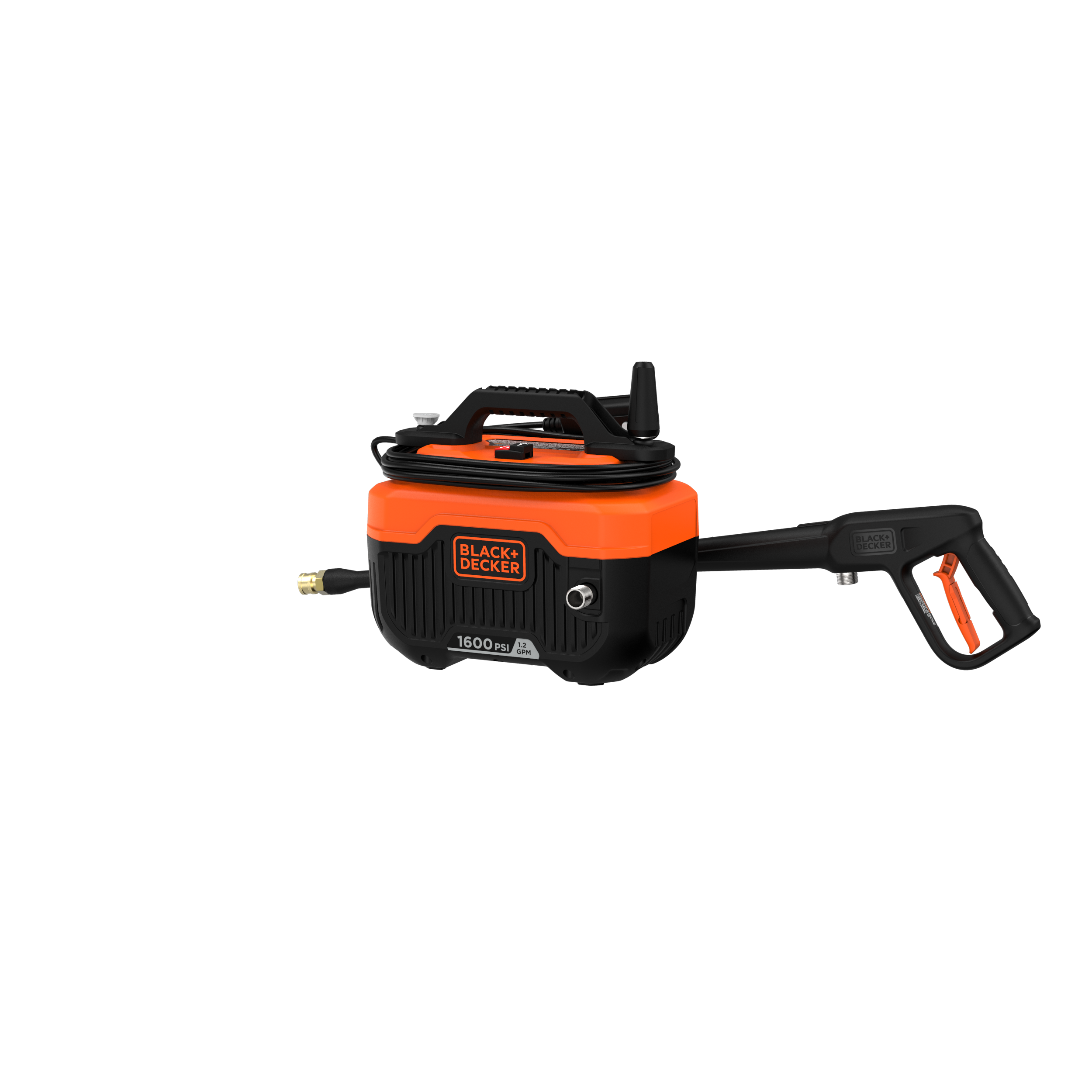 1,600 MAX psi* 1.2 gpm* Electric Cold Water Pressure Washer