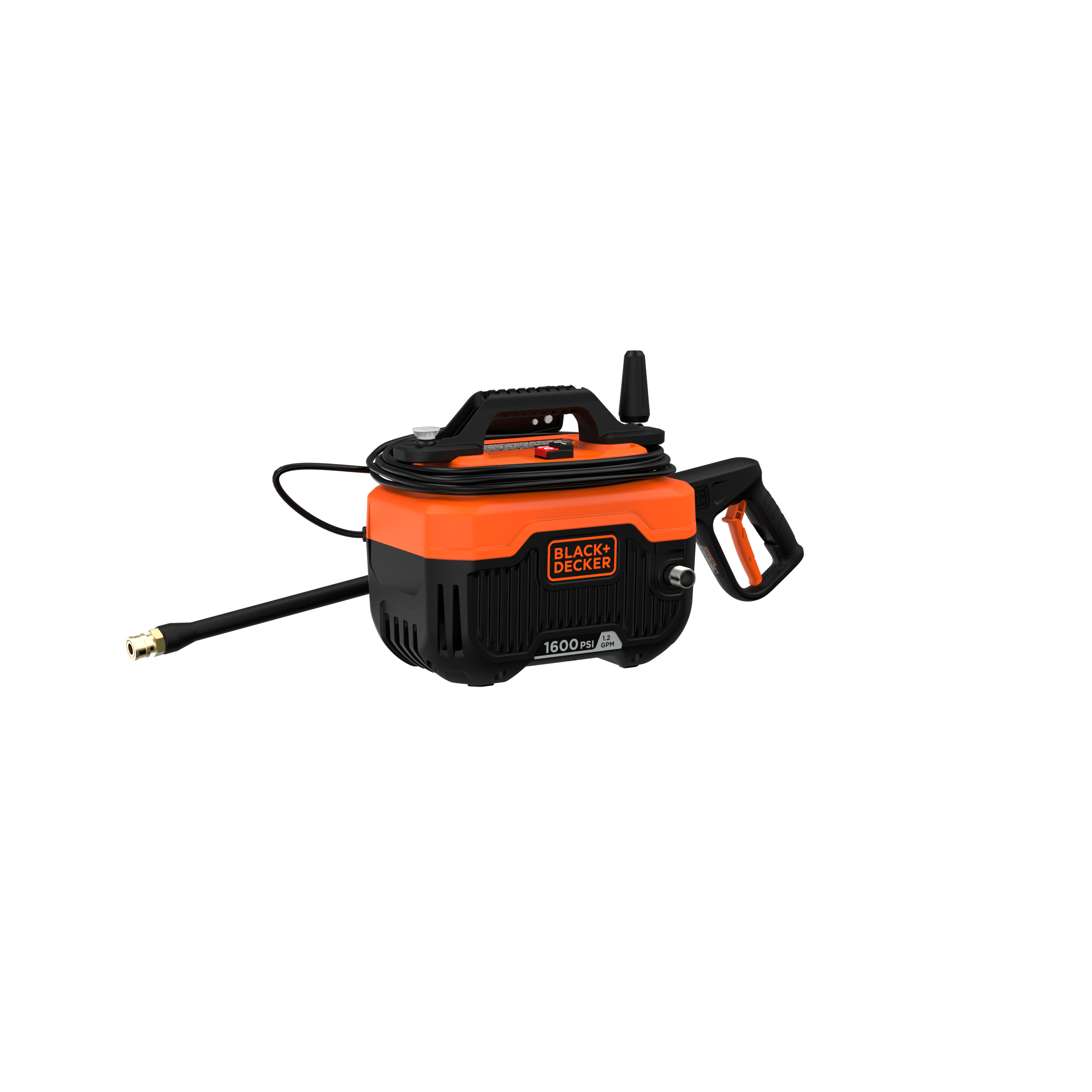 1,600 MAX psi* 1.2 gpm* Electric Cold Water Pressure Washer