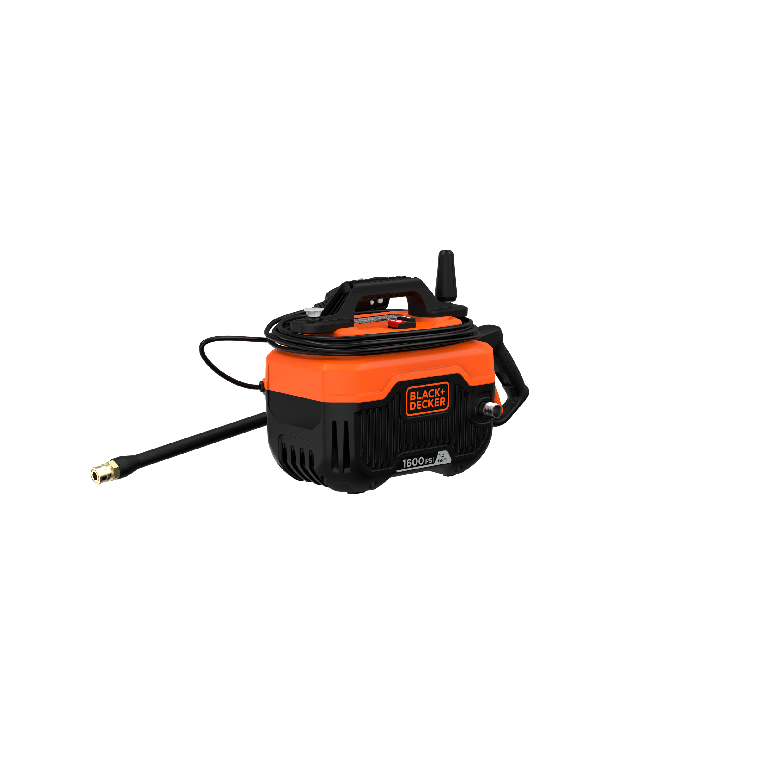 1,600 MAX psi* 1.2 gpm* Electric Cold Water Pressure Washer