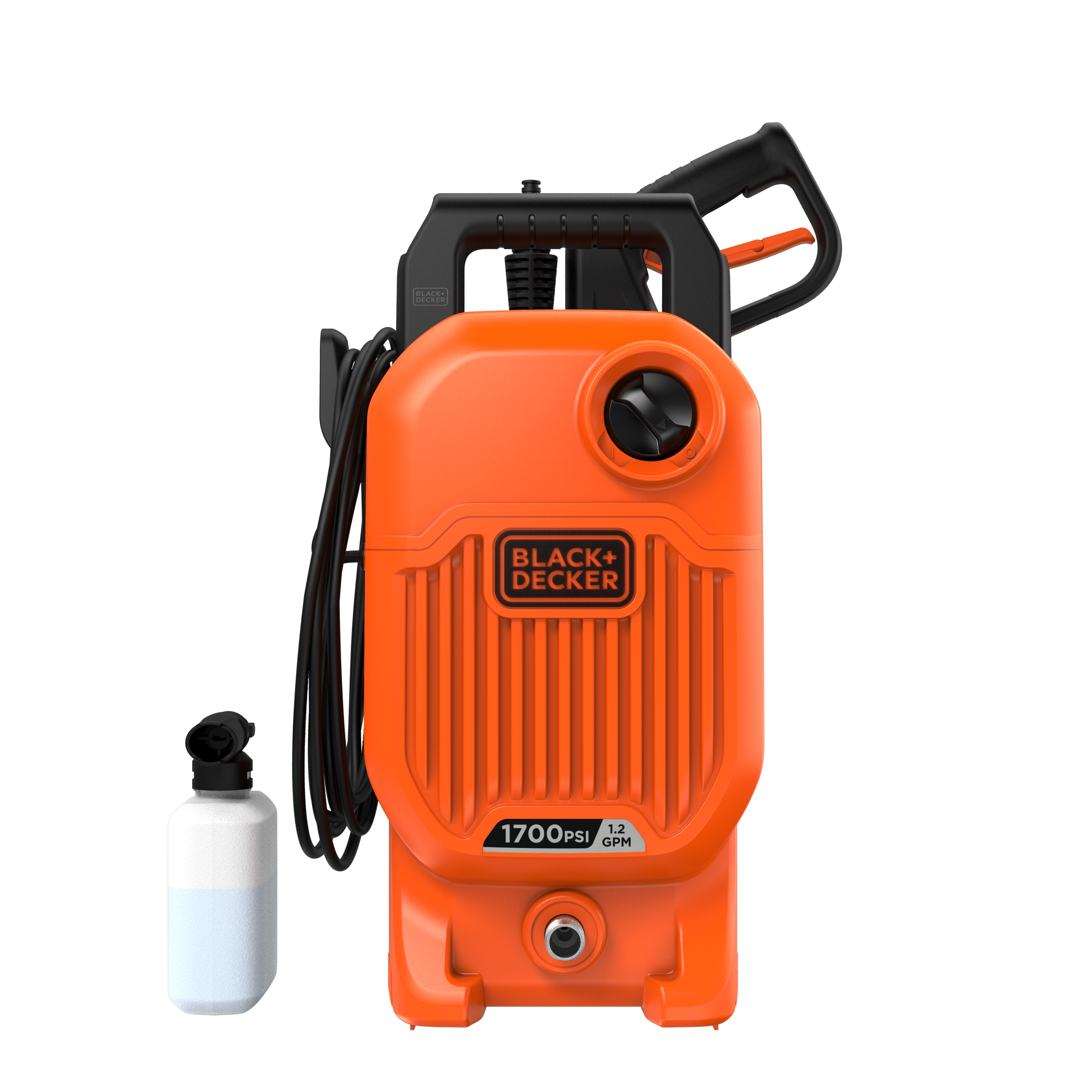 1,700 MAX psi* 1.2 gpm* Electric Cold Water Pressure Washer