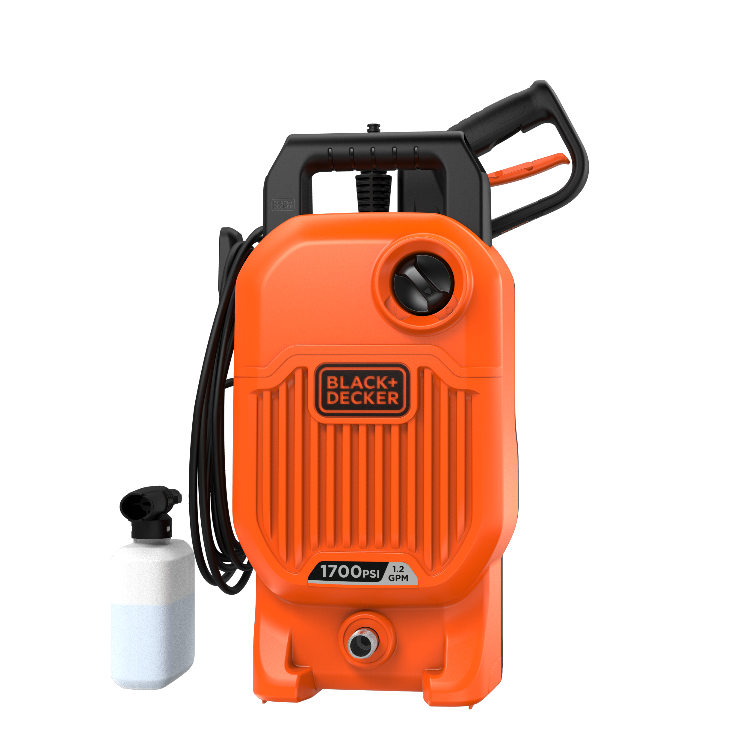 1,700 MAX psi* 1.2 gpm* Electric Cold Water Pressure Washer