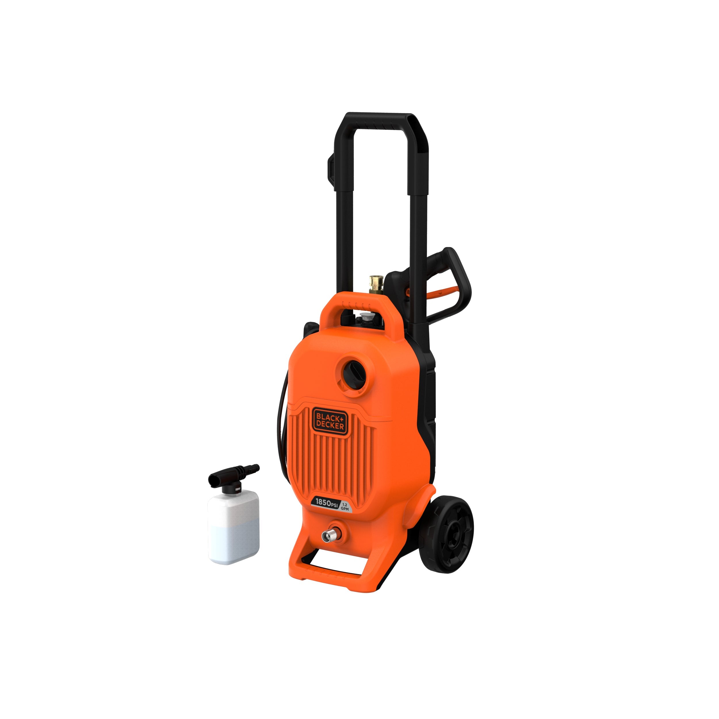 1,850 MAX psi* 1.2 gpm* Electric Cold Water Pressure Washer